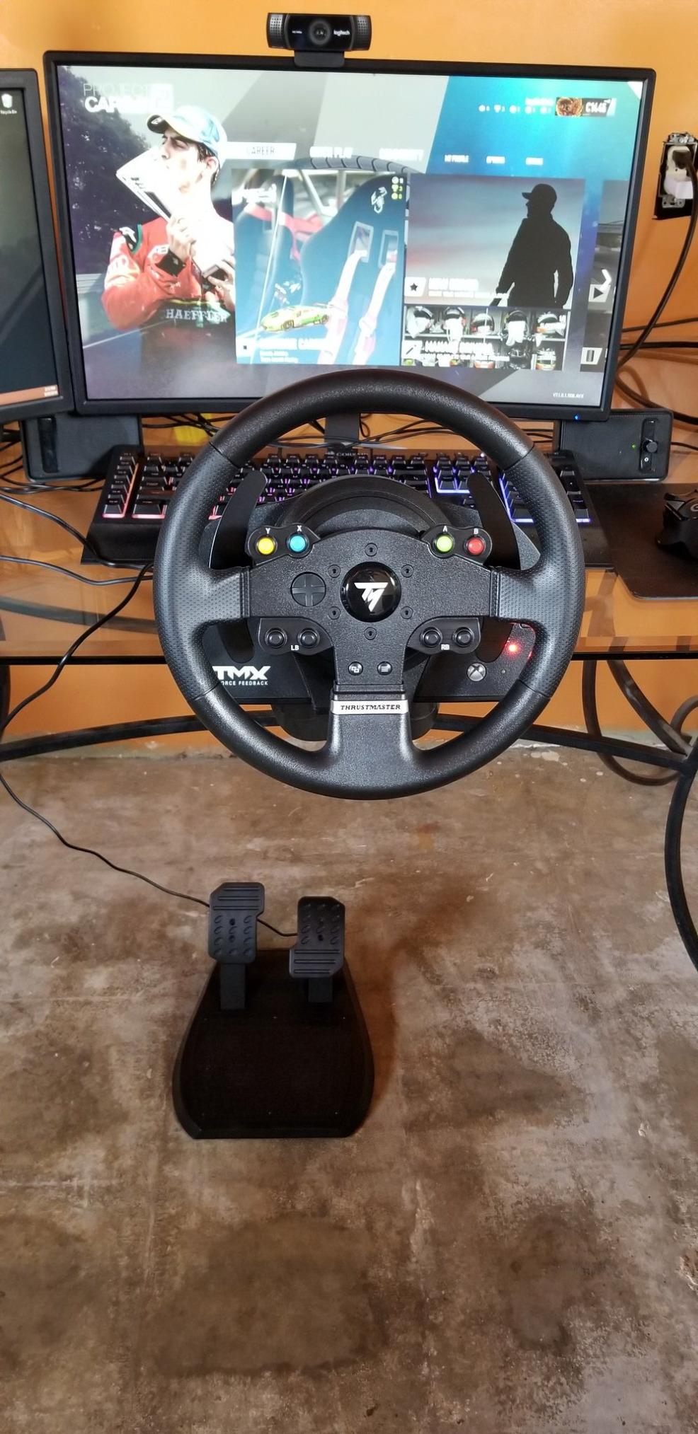 Thrustmaster TMX Racing Wheel with force feedback and racing pedals (Compatible with XBOX Series X/S, One, PC) - Customer Photo 1