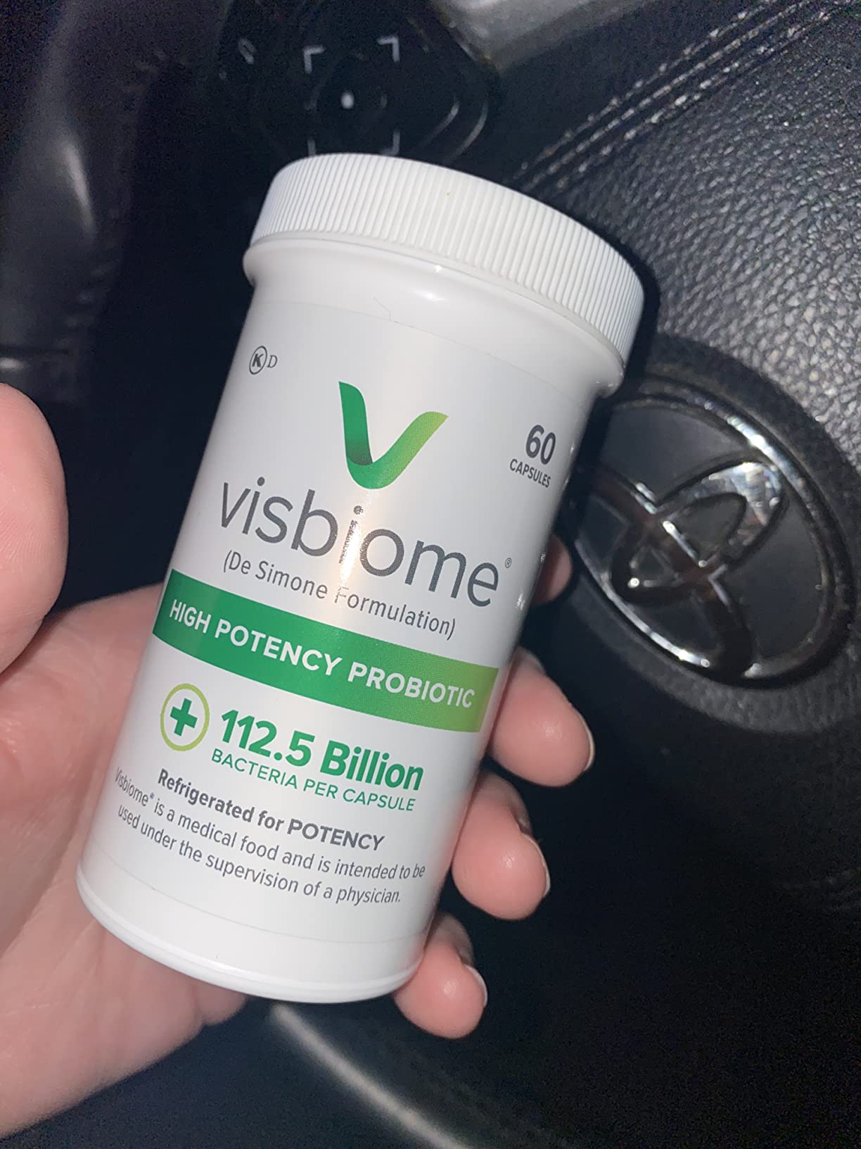 Visbiome® GI Care - High Potency Probiotic - 112.5 Billion CFU Live Probiotics, Original De Simone Formulation, Made in USA, 60 Capsules Customer Review Visbiome® GI Care - High Potency Probiotic - 112.5 Billion CFU Live Probiotics, Original De Simone Formulation, Made in USA, 60 Capsules - Customer Photo 2