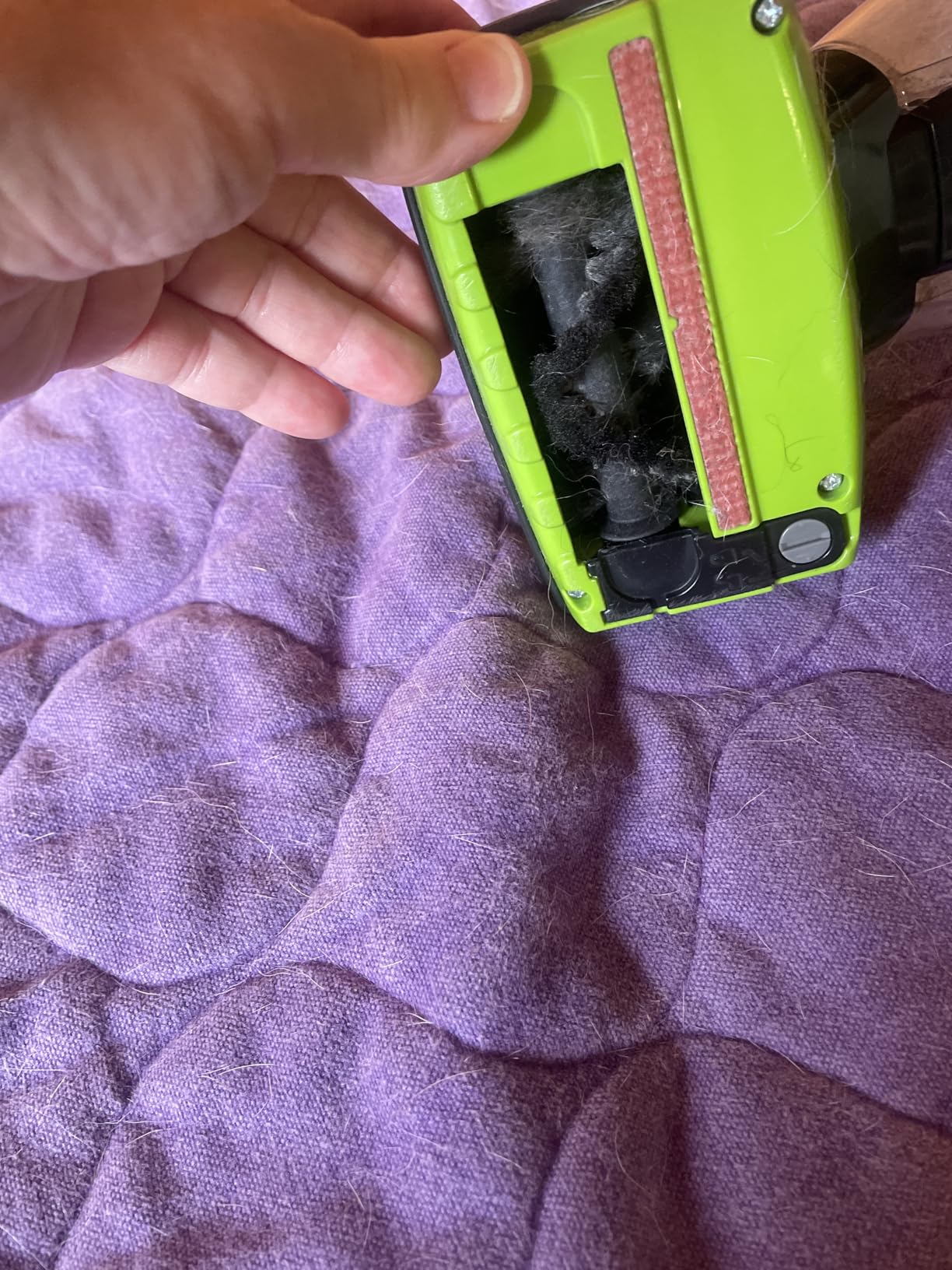 Bissell Pet Hair Eraser Cordless Hand Vacuum, Home, Auto, and Pet Vacuum, Crevice Tool, Upholstery Tool, and Motorized Brush Included, 1782 - Customer Photo 1