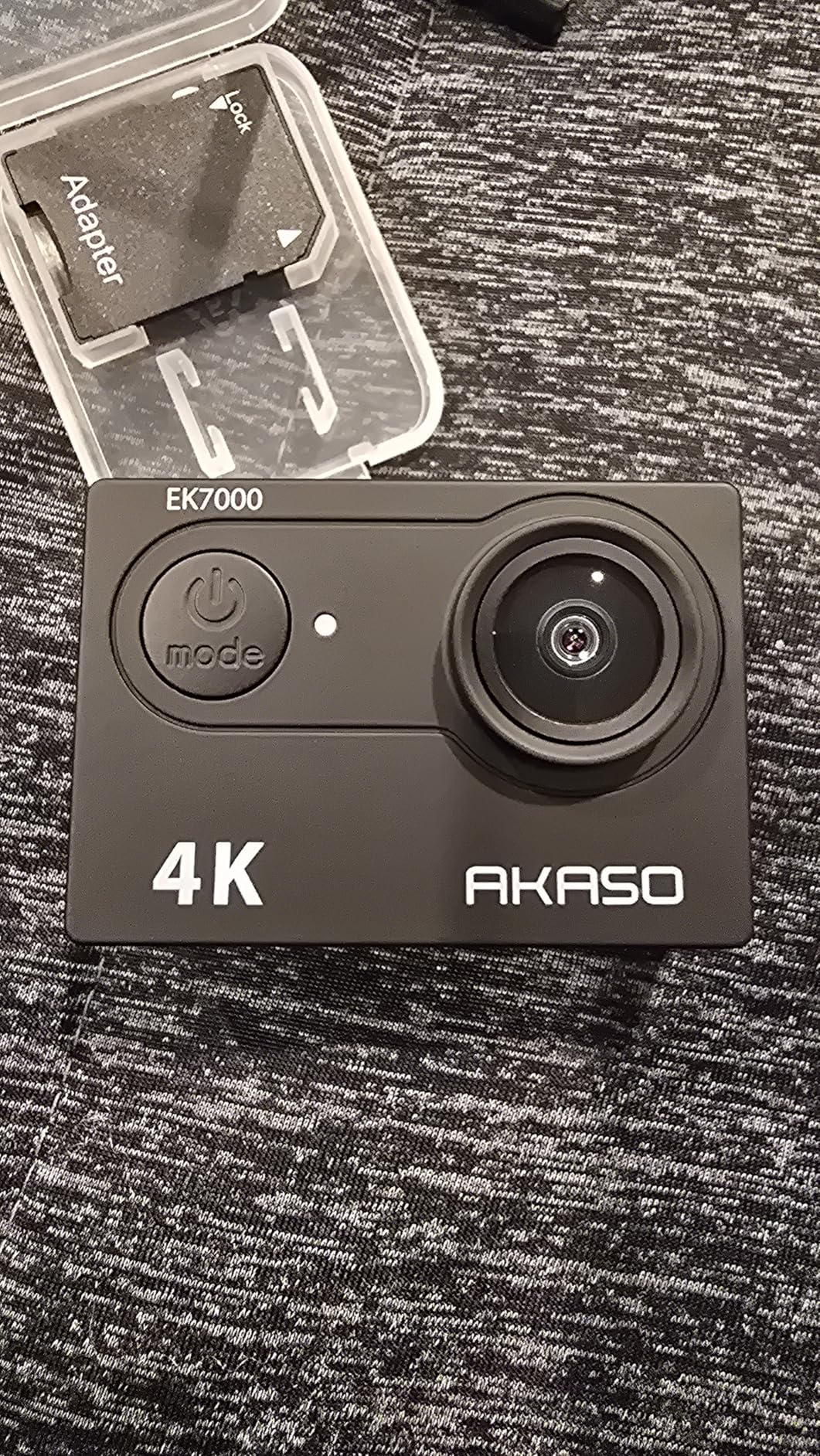 AKASO EK7000 4K30FPS 20MP WiFi Action Camera with EIS Ultra HD 131FT Waterproof Underwater Camera Remote Control 4X Zoom Support External Microphone Black Customer Review AKASO EK7000 4K30FPS 20MP WiFi Action Camera with EIS Ultra HD 131FT Waterproof Underwater Camera Remote Control 4X Zoom Support External Microphone Black - Customer Photo 1