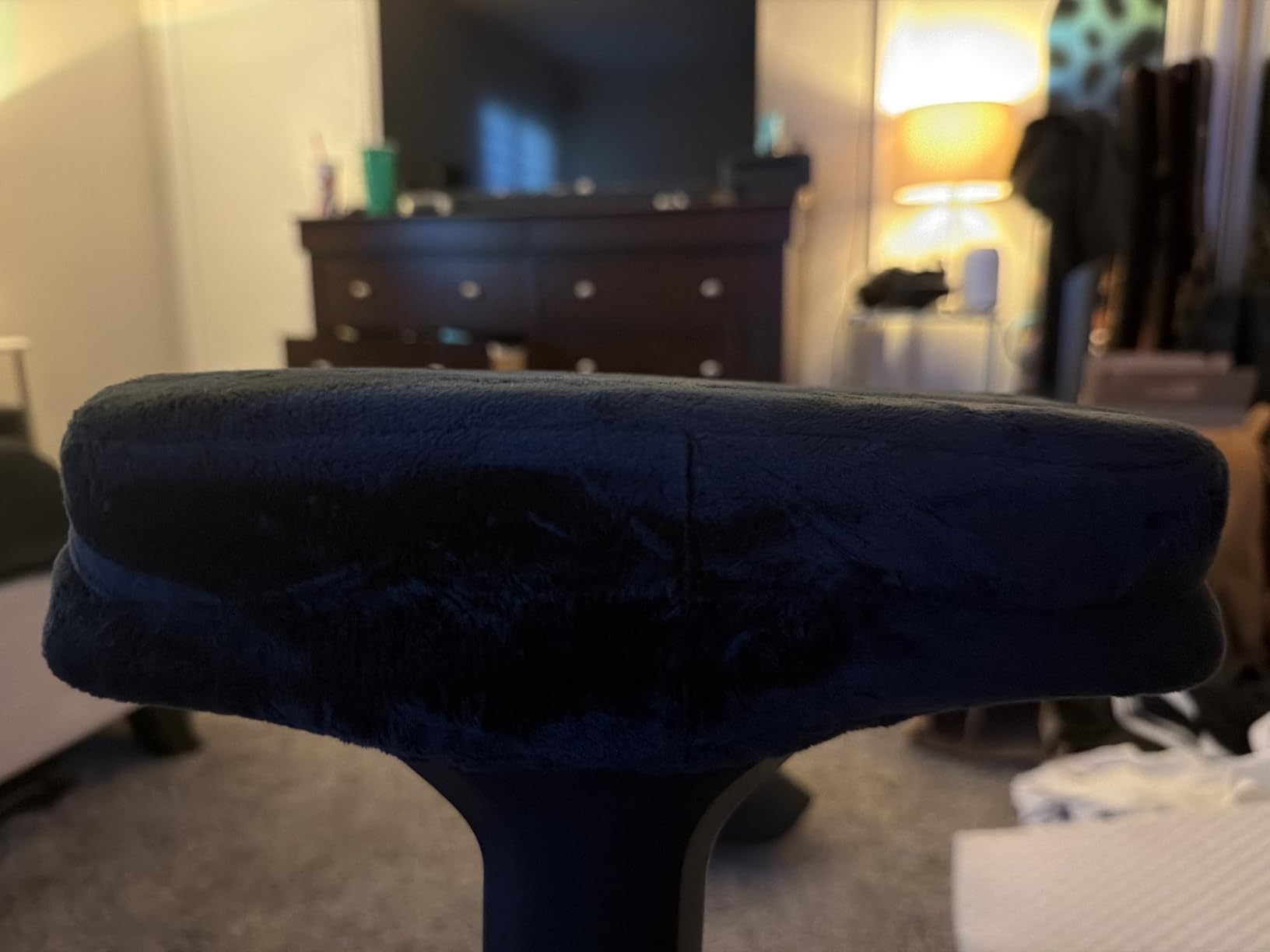 Aloudy Ergonomic Memory Foam Office Chair Armrest Pads, Comfy Gaming Chair Arm Rest Covers for Elbows and Forearms Pressure Relief(Set of 2), Stretch Fit, Black Customer Review Aloudy Ergonomic Memory Foam Office Chair Armrest Pads, Comfy Gaming Chair Arm Rest Covers for Elbows and Forearms Pressure Relief(Set of 2), Stretch Fit, Black - Customer Photo 1