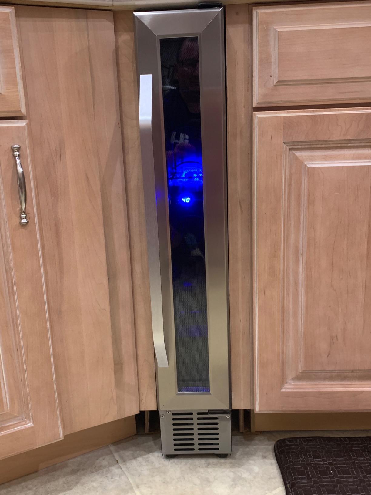 EdgeStar CWR70SZ 6-Inch 7 Bottle Built-In Wine Cooler - Customer Photo 2