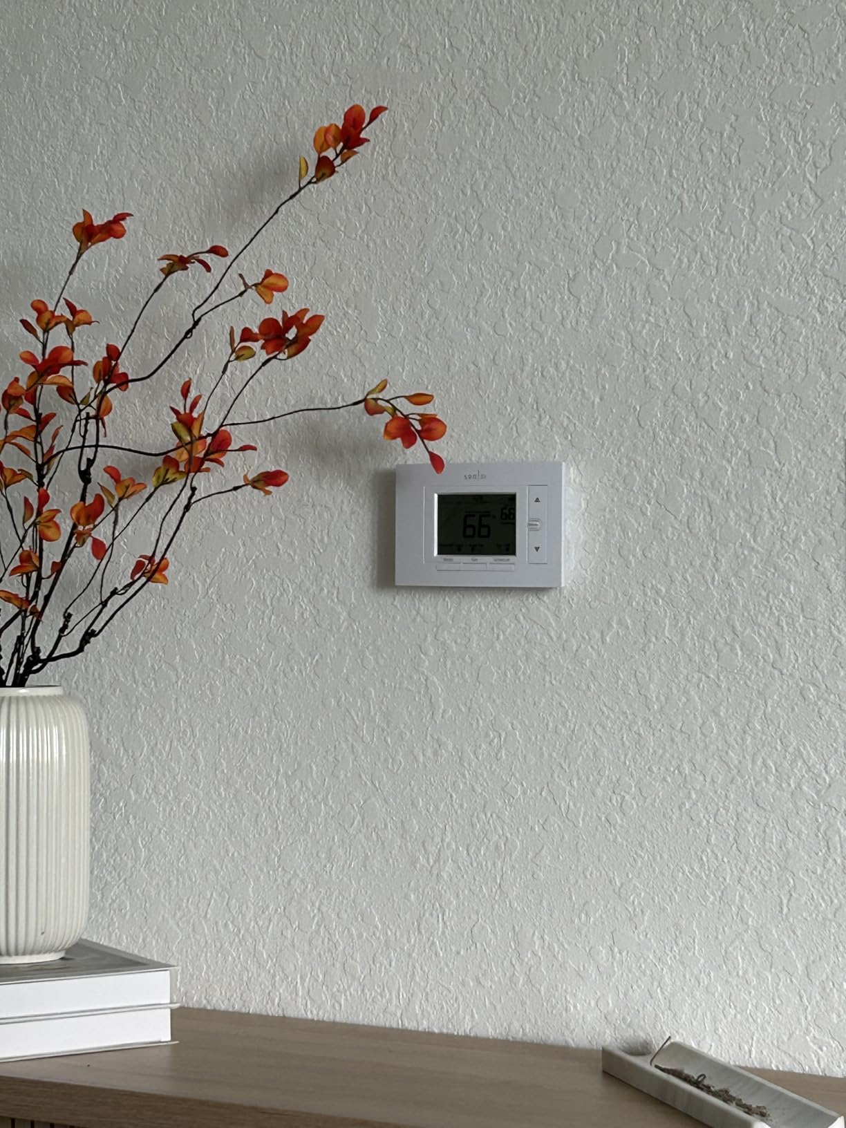 Sensi Smart Thermostat, 100 Years Of Expertise, Wi-Fi, Data Privacy, Programmable, Easy DIY Install, Works With Alexa, Energy Star Certified, Mobile App, ST55 Customer Review Sensi Smart Thermostat, 100 Years Of Expertise, Wi-Fi, Data Privacy, Programmable, Easy DIY Install, Works With Alexa, Energy Star Certified, Mobile App, ST55 - Customer Photo 2