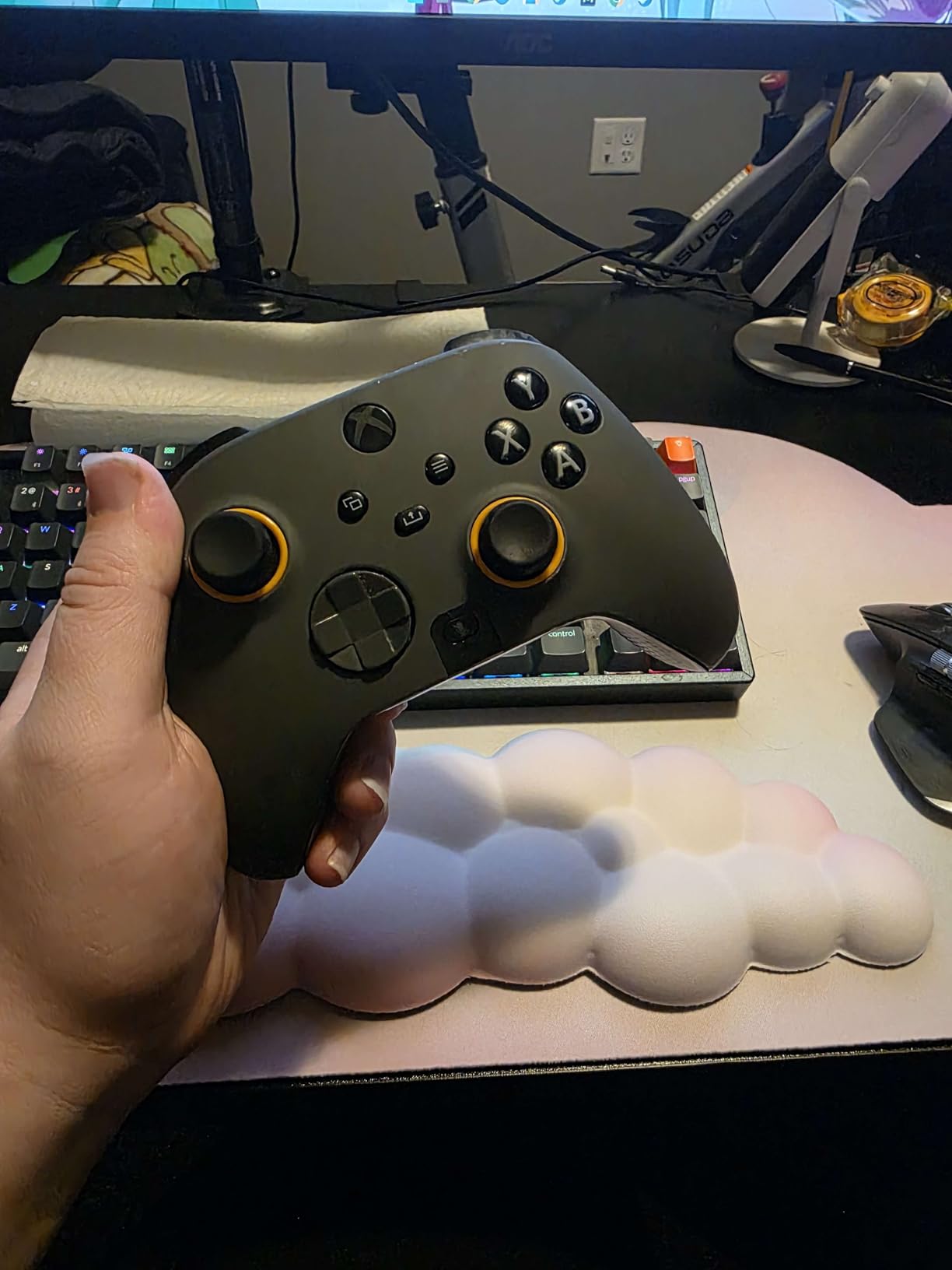 SCUF Instinct Pro Performance Series Wireless Xbox Controller - Remappable Back Paddles - Instant Triggers - Xbox Series X|S, Xbox One, PC and Mobile - Steel Gray - Customer Photo 2