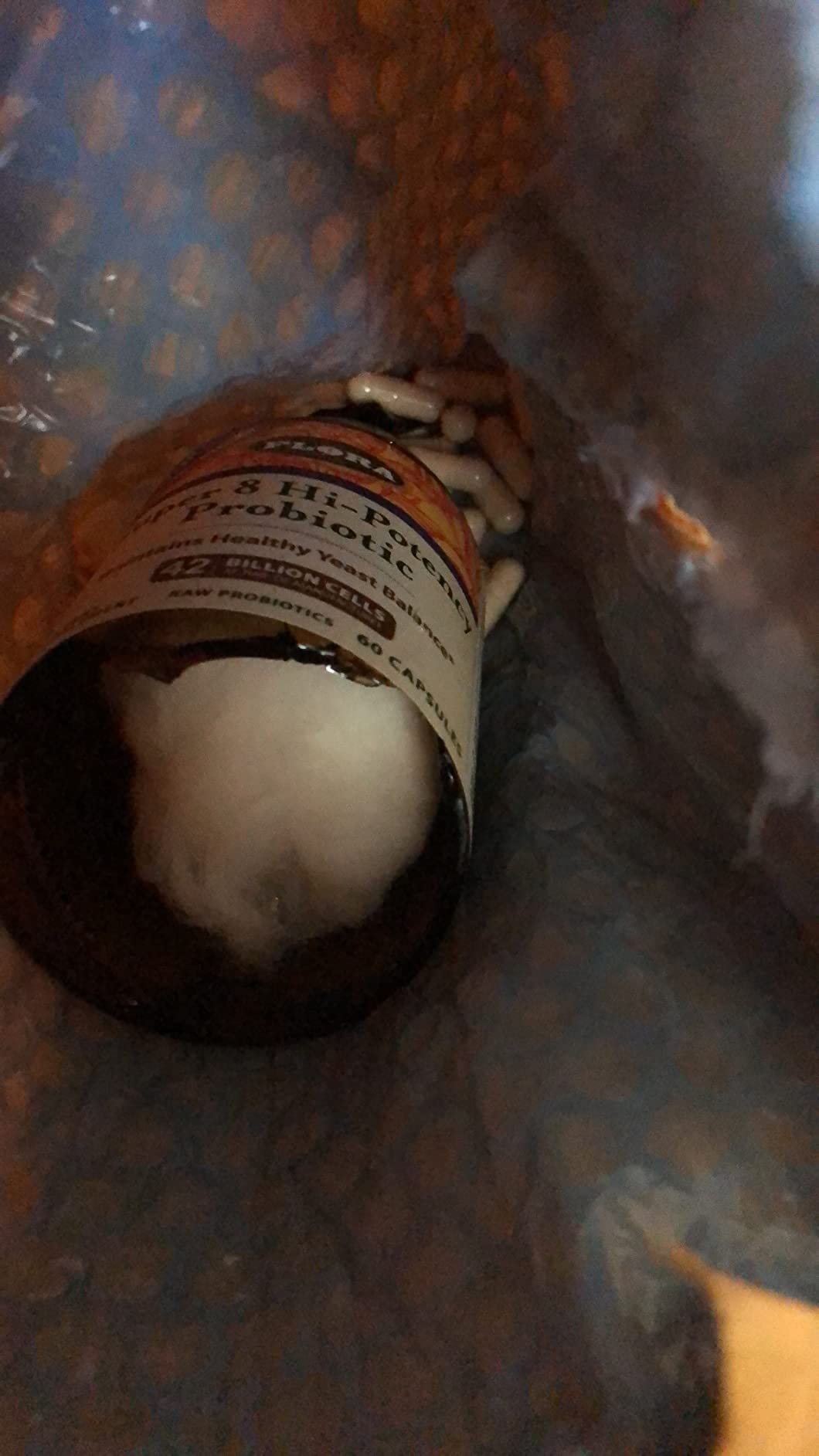 Flora - Super 8 Hi-Potency Probiotic - Daily Probiotic for Gut & Digestive Health - 42 Billion CFU - Contains Lactobacillus & Bifidobacterium Strains - Keep Chilled - 60 Capsules Customer Review Flora - Super 8 Hi-Potency Probiotic - Daily Probiotic for Gut & Digestive Health - 42 Billion CFU - Contains Lactobacillus & Bifidobacterium Strains - Keep Chilled - 60 Capsules - Customer Photo 2