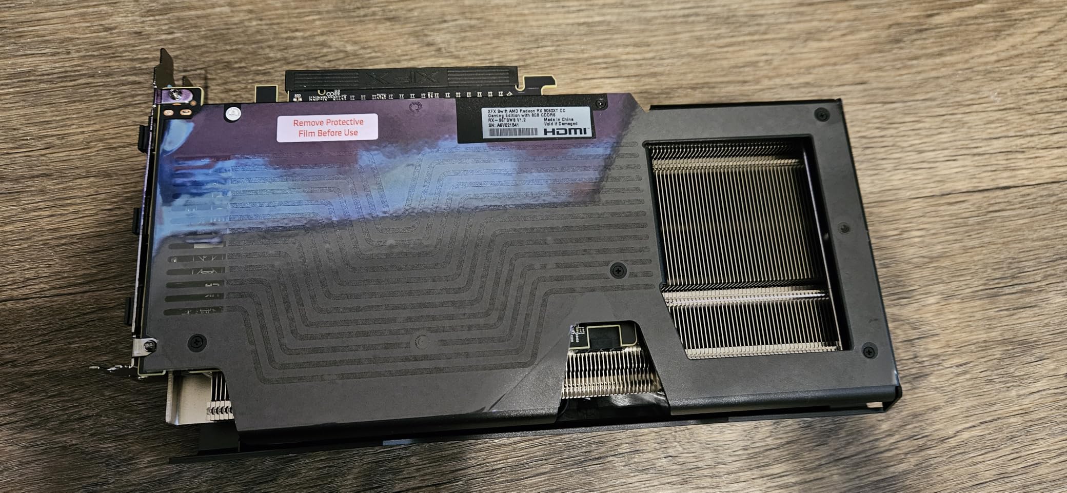 XFX Radeon RX 580 GTS XXX Edition 1386MHz OC+, 8GB GDDR5, VR Ready, Dual BIOS, 3xDP HDMI DVI, AMD Graphics Card (RX-580P8DFD6) - Customer Photo 1