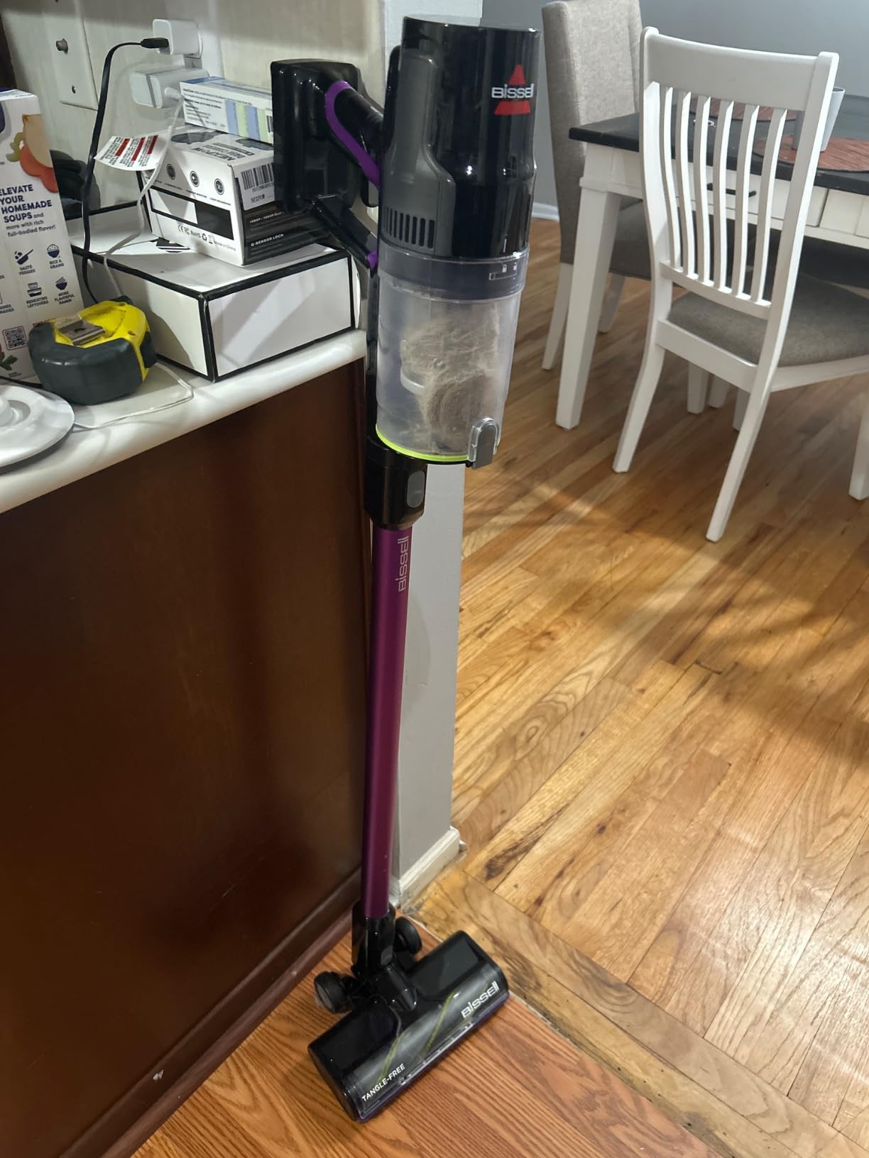 Bissell Featherweight Stick Lightweight Bagless Vacuum with Crevice Tool, 2033, One Size Fits All, Blue - Customer Photo 5