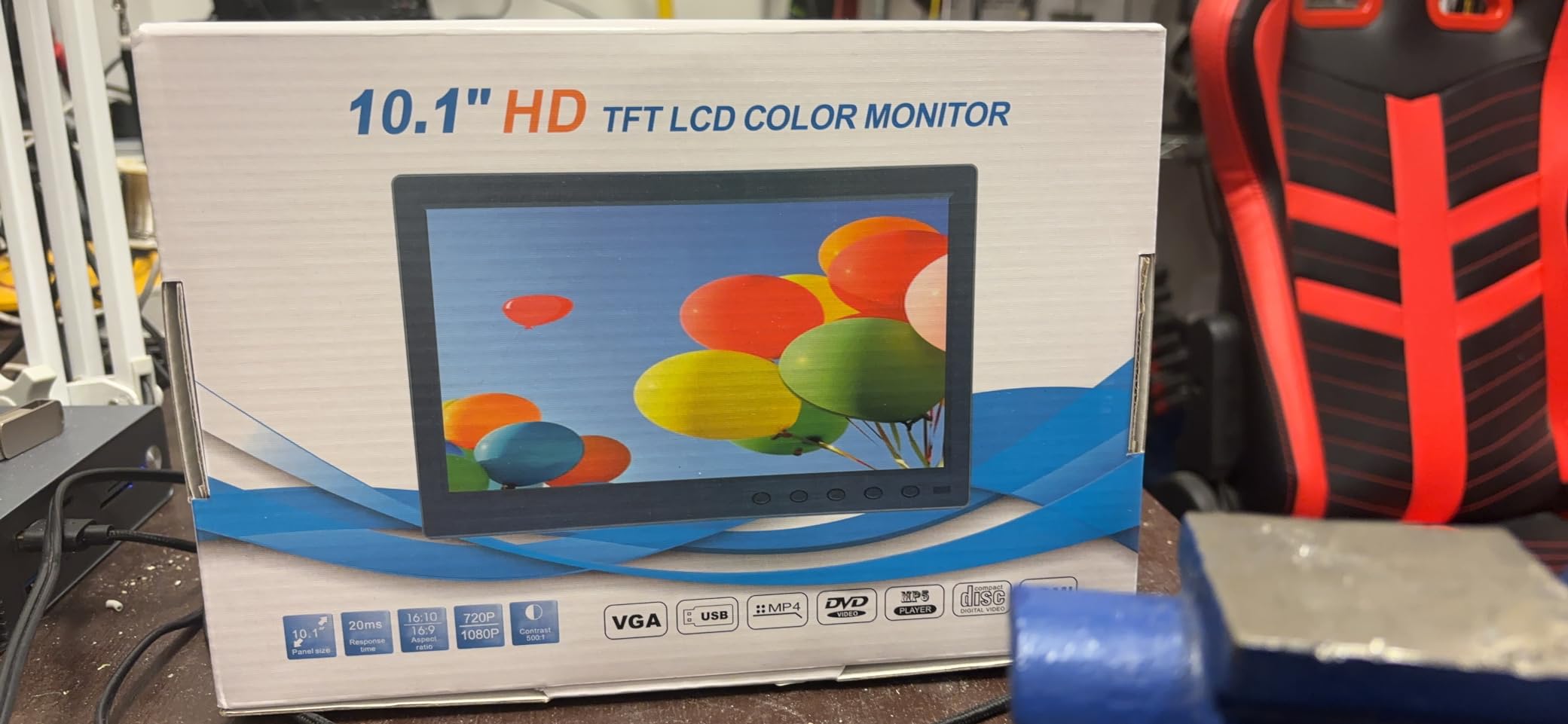 10 inch Portable HDMI Monitor Mini VGA Monitor Screen for PC/Camera/TV/Raspberry PI/Gaming; 1024x600 Pixel Support 1920x1080P Resolution; with Dual Speakers and USB Port Customer Review 10 inch Portable HDMI Monitor Mini VGA Monitor Screen for PC/Camera/TV/Raspberry PI/Gaming; 1024x600 Pixel Support 1920x1080P Resolution; with Dual Speakers and USB Port - Customer Photo 4