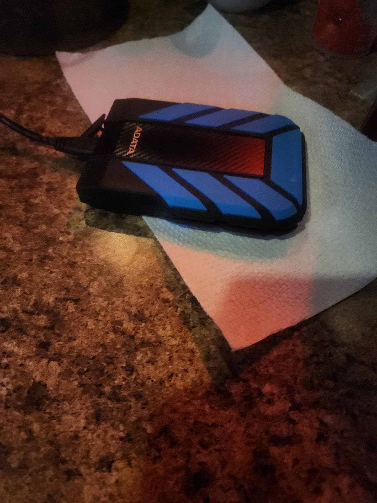 ADATA HD710 Pro 1TB USB 3.1 IP68 Waterproof/Shockproof/Dustproof Ruggedized External Hard Drive, Black (AHD710P-1TU31-CBK) - Customer Photo 1