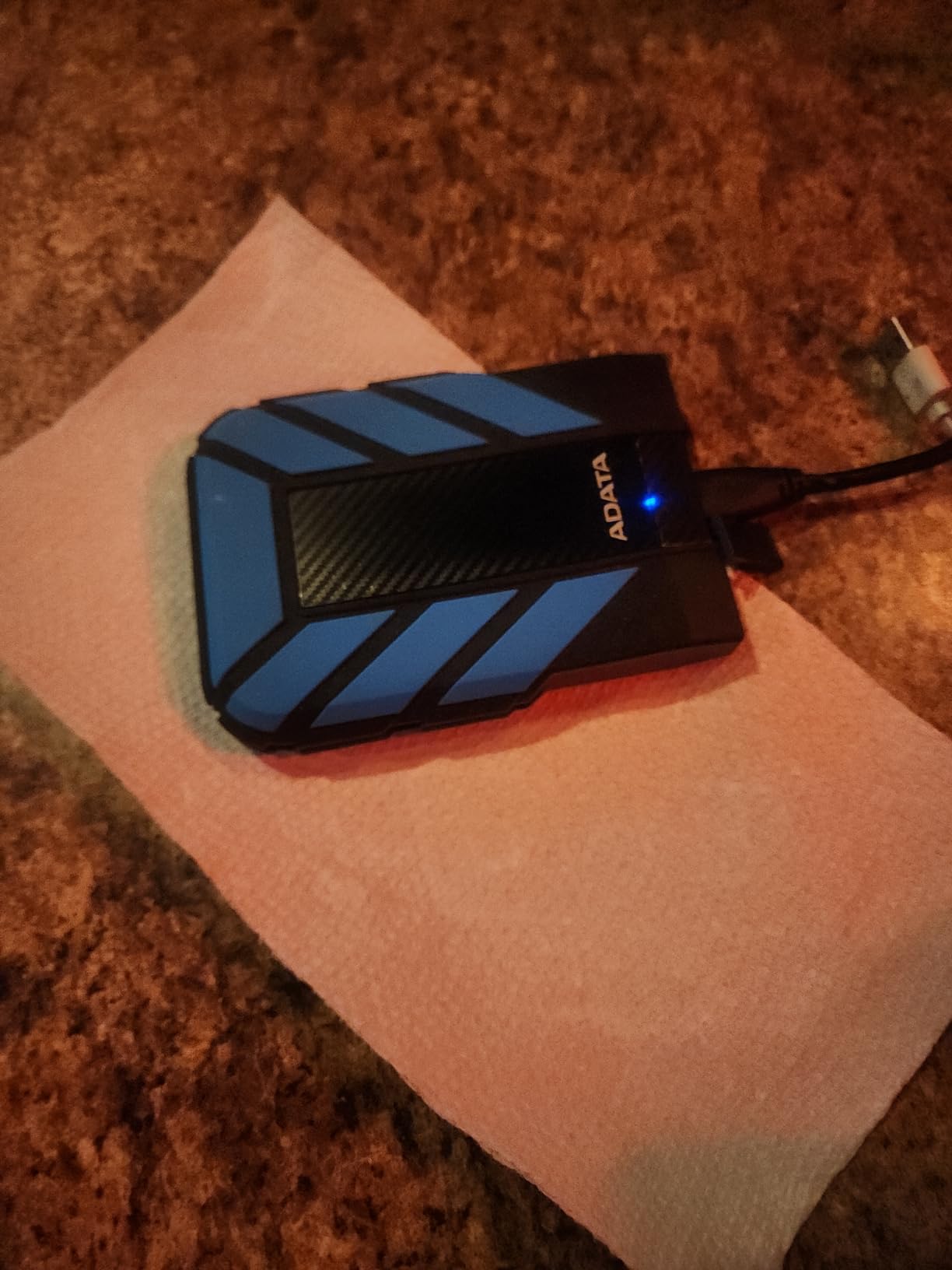 ADATA HD710 Pro 1TB USB 3.1 IP68 Waterproof/Shockproof/Dustproof Ruggedized External Hard Drive, Black (AHD710P-1TU31-CBK) - Customer Photo 2