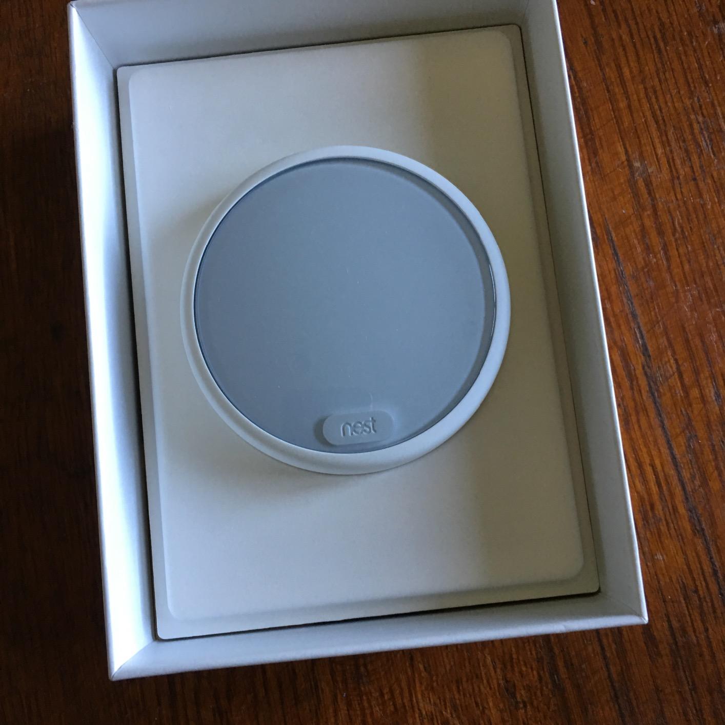 Google Nest Thermostat E - Programmable Smart Thermostat for Home - 3rd Generation Nest Thermostat - Works with Alexa,White Customer Review Google Nest Thermostat E - Programmable Smart Thermostat for Home - 3rd Generation Nest Thermostat - Works with Alexa,White - Customer Photo 3