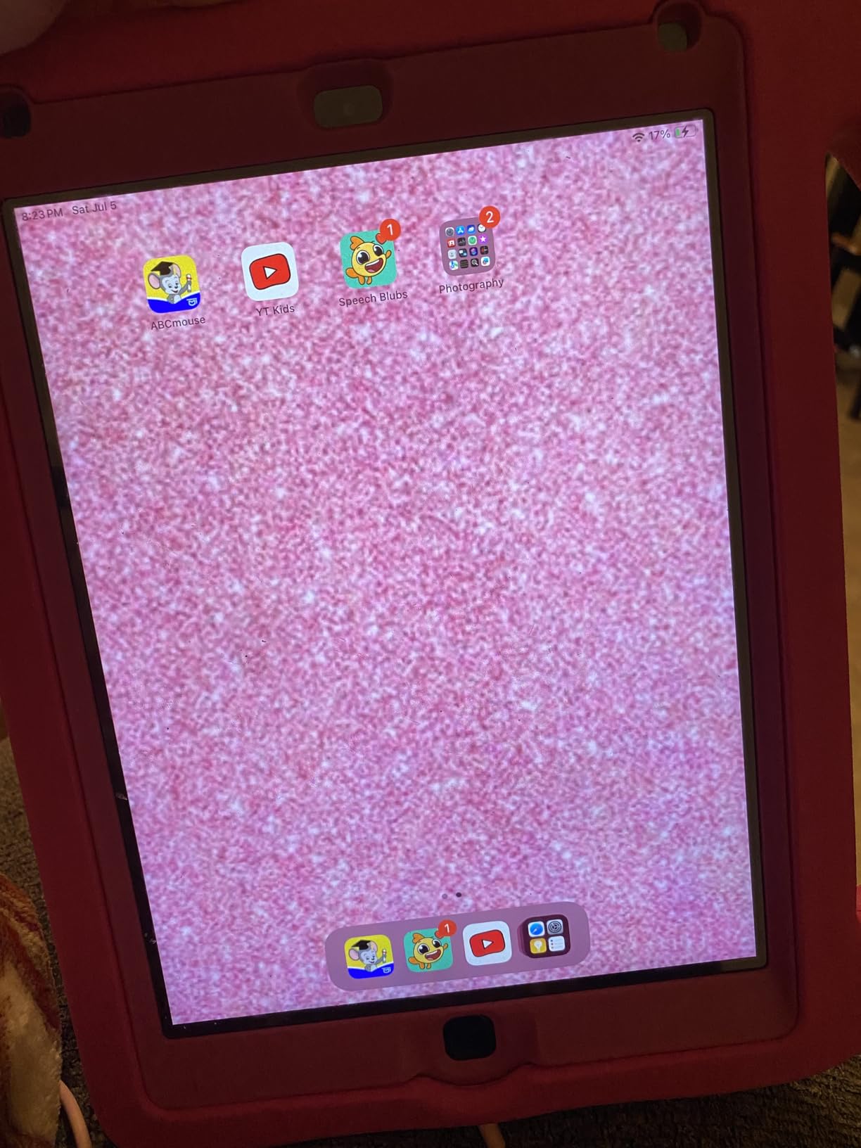 Apple iPad 9.7inch with WiFi 32GB- Space Gray (2017 Model) (Renewed) - Customer Photo 1