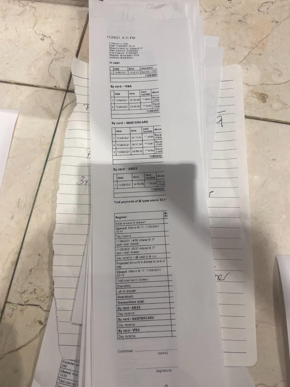 MUNBYN Thermal Receipt Printer P068, 3 1/8