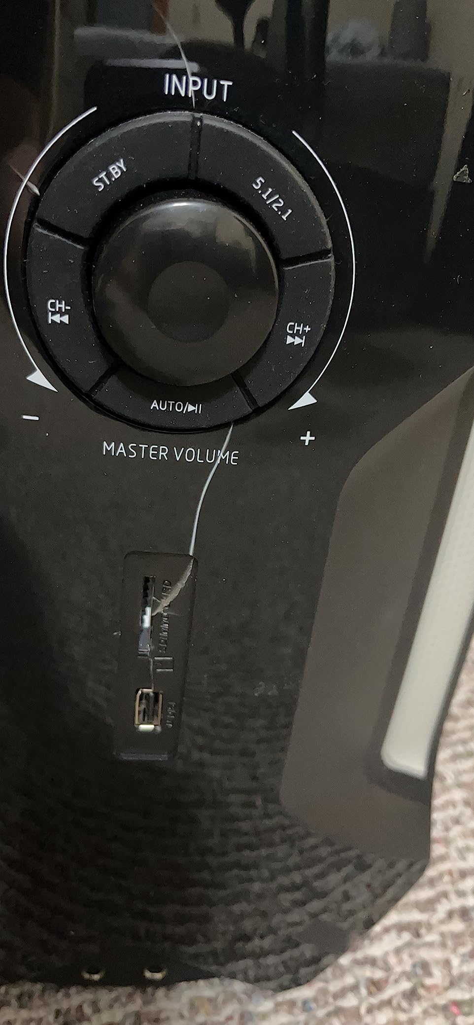 Rockville HTS56 1000W 5.1 Channel Home Theater System, Bluetooth, USB, 8