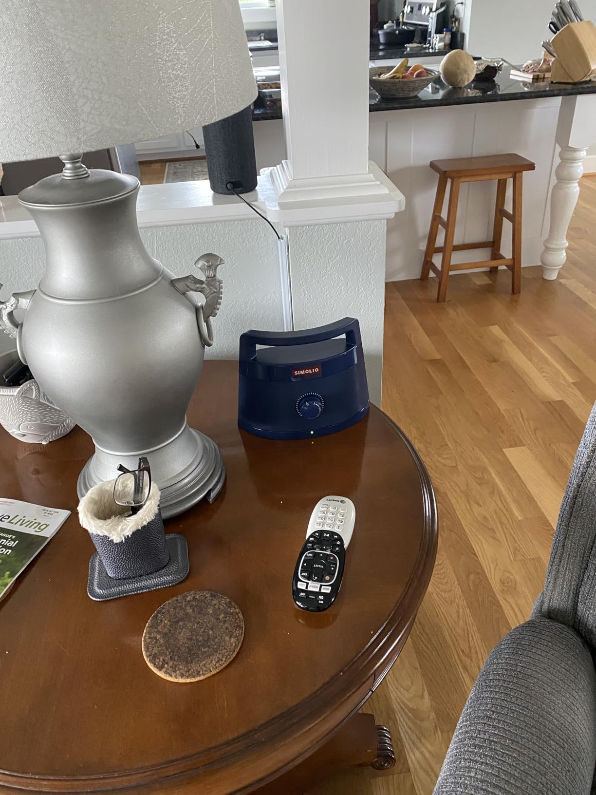 SIMOLIO Wireless Portable TV Speakers with TV Audio Listening Assistance, Voice Highlighting TV Speakers for Hard of Hearing, Seniors and Elderly, 100ft Range, Extra Headset & 2 Adapters -SM-621D - Customer Photo 2