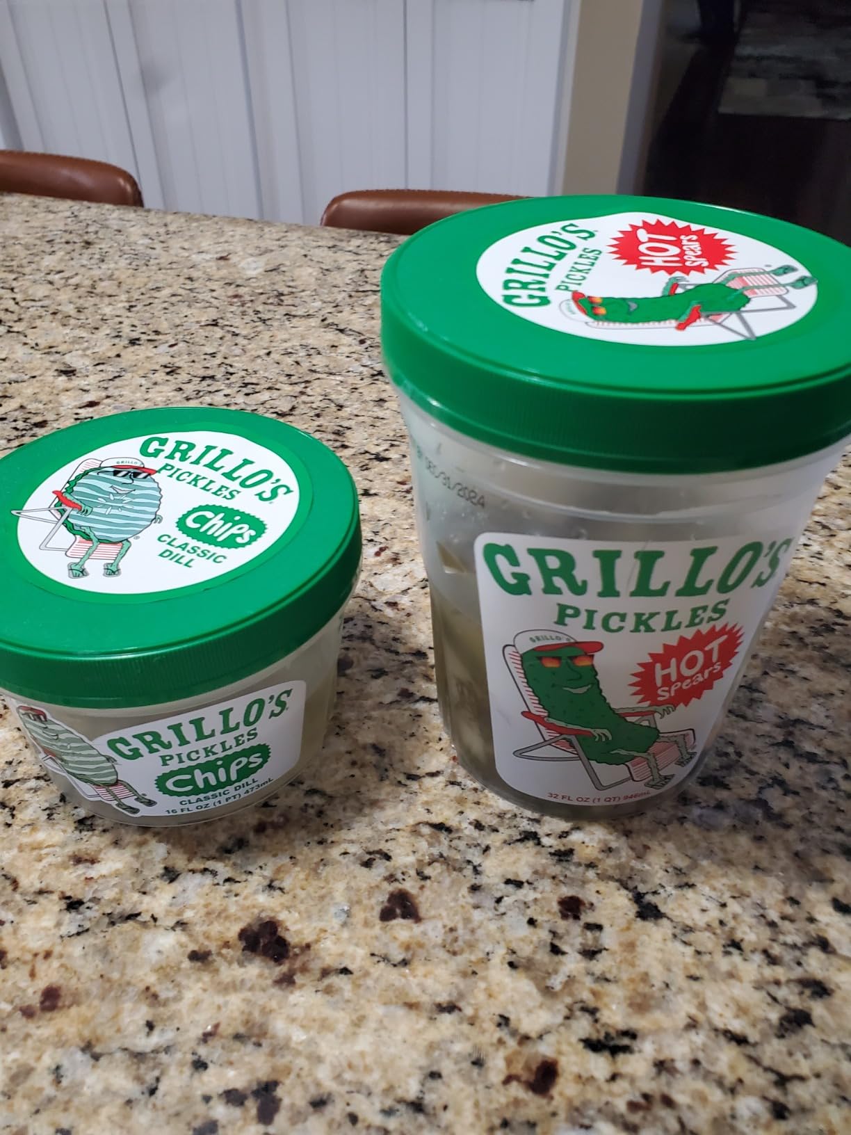 Grillo's Pickles Hot Dill Pickle Spears, 32oz - Customer Photo 2