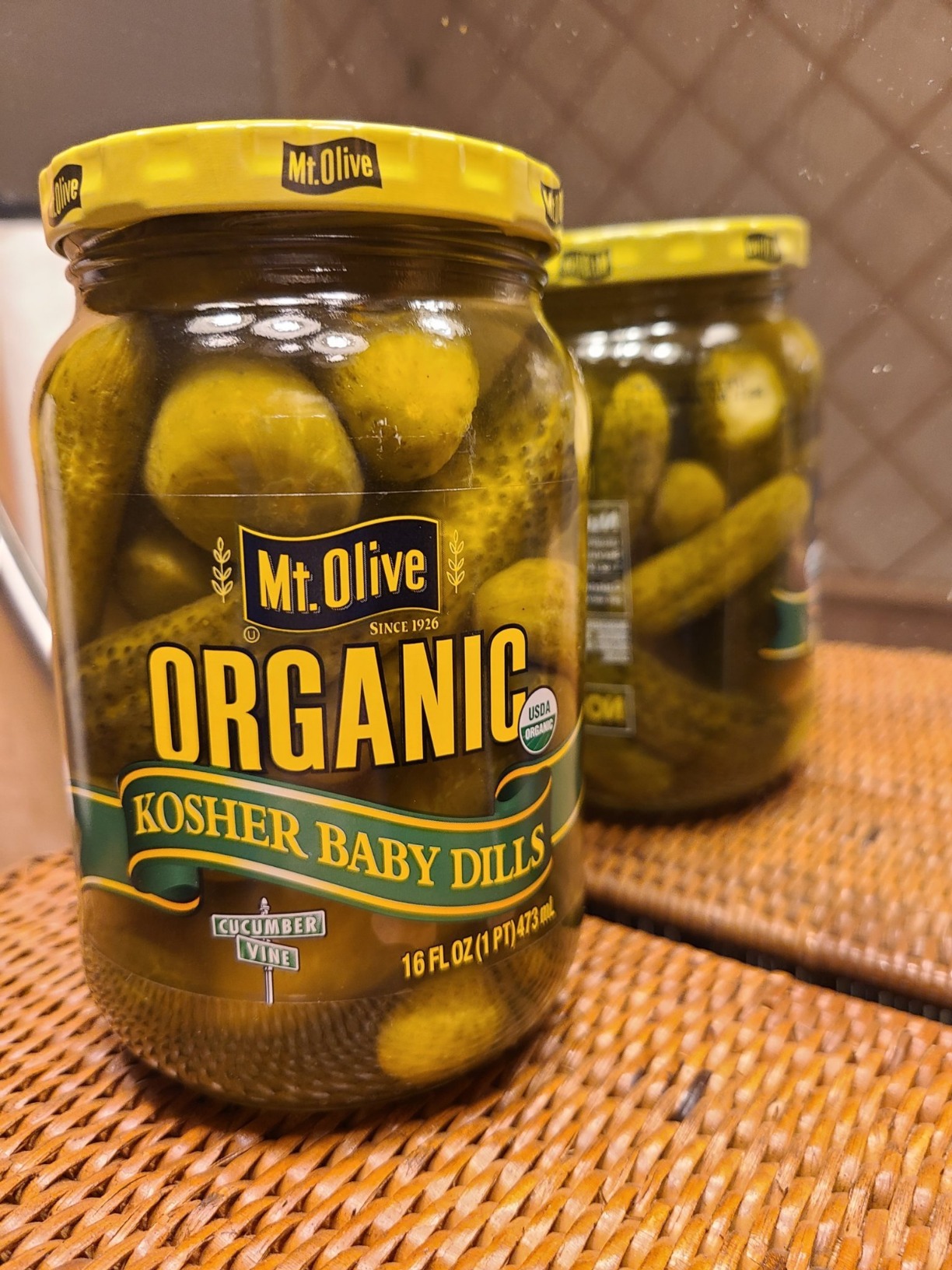 MOUNT OLIVE Organic Baby Dills, 16 FZ - Customer Photo 1