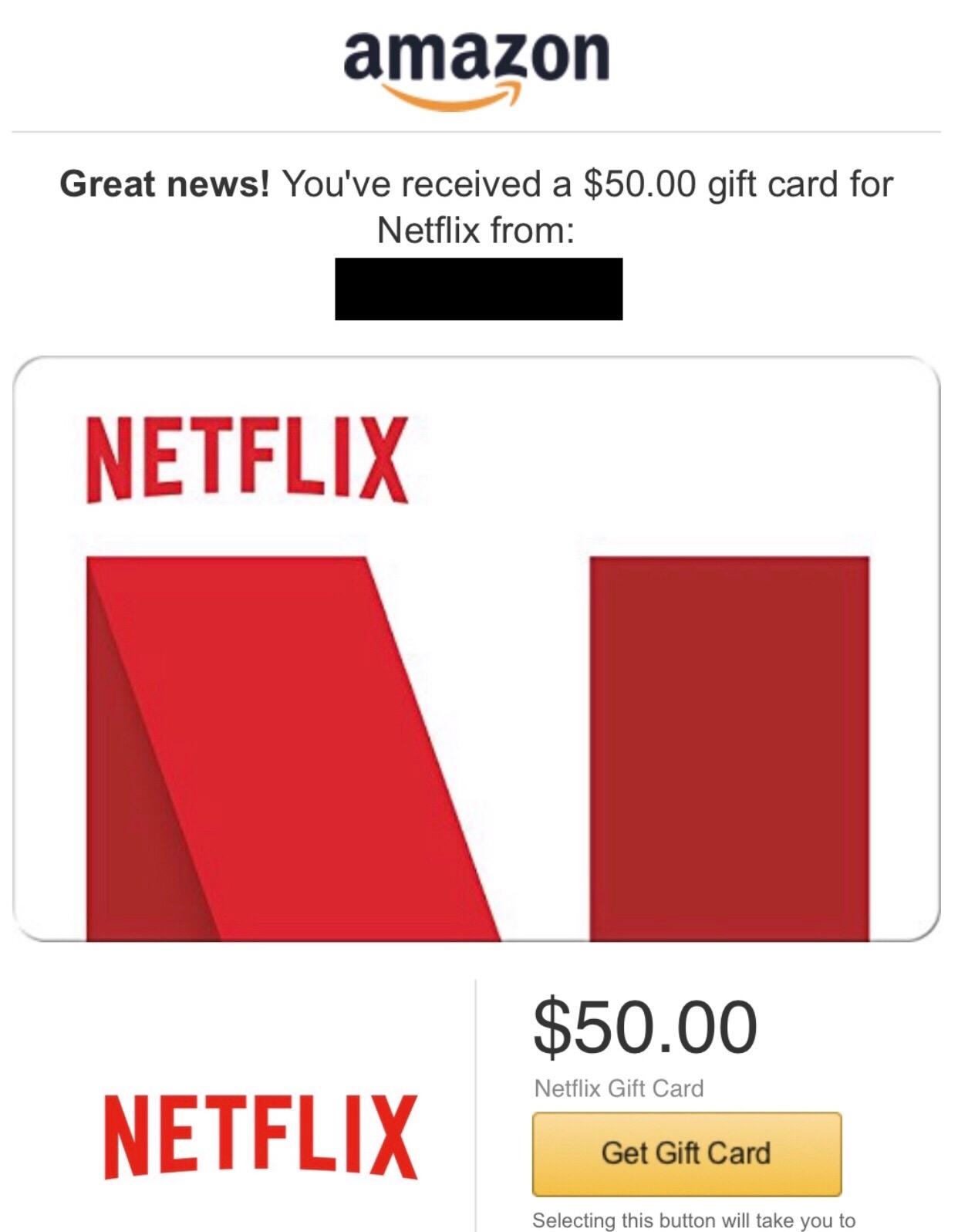 Netflix eGift Card - Customer Photo 2