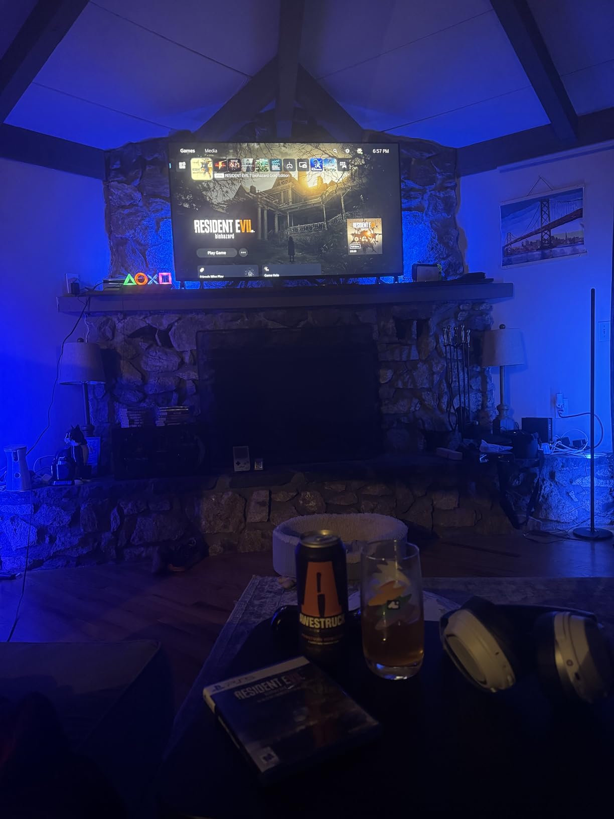 Paladone Playstation Controller Icons Light with 3 Light Modes - Sound Reactive, Dynamic Phasing, and Standard Mode - Gaming Desk Accessories and Game Room Decor - Customer Photo 2