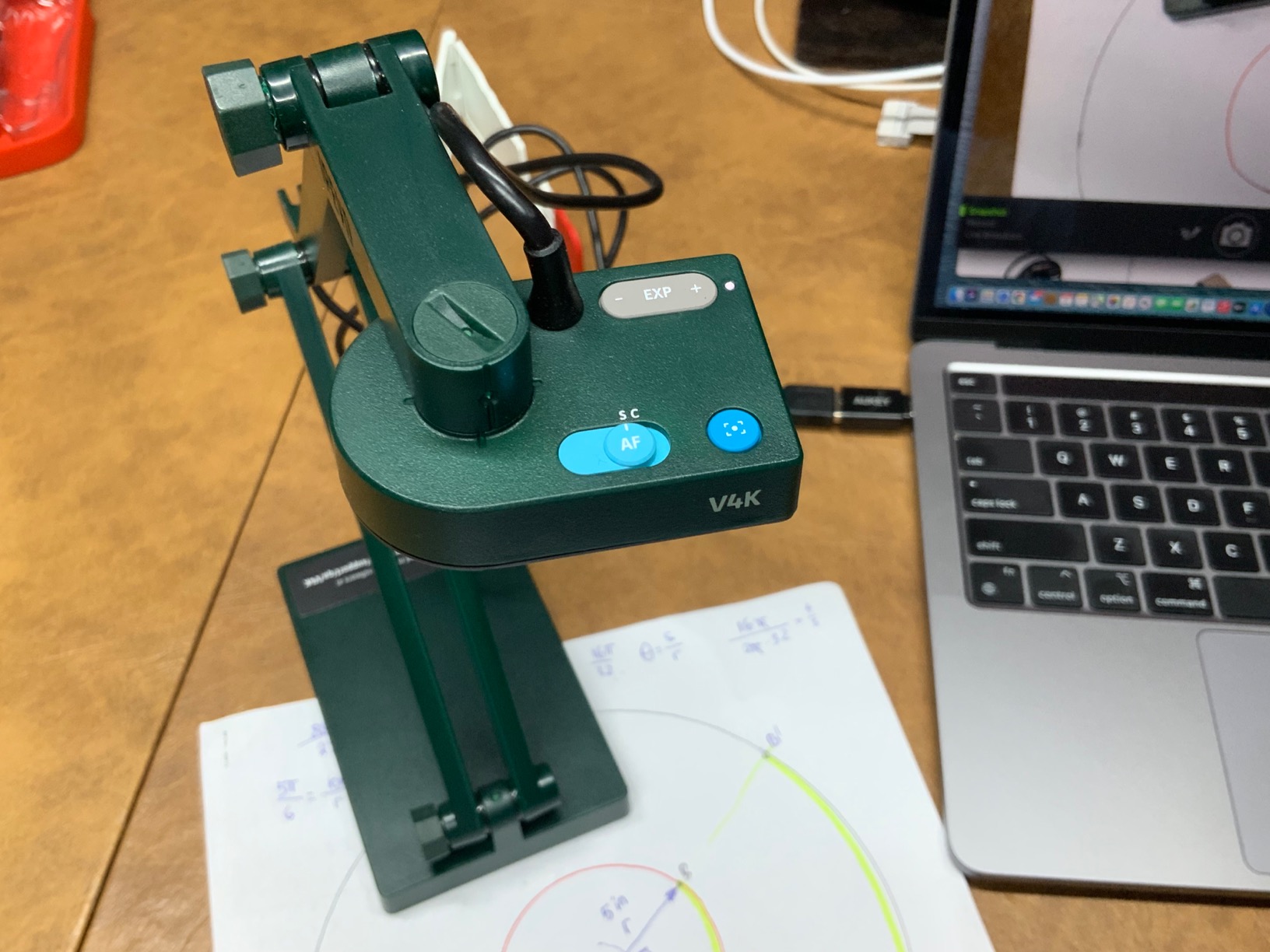 IPEVO V4K Ultra High Definition 8MP USB Document Camera — Mac OS, Windows, Chromebook Compatible for Live Demo, Web Conferencing, Distance Learning, Remote Teaching Customer Review IPEVO V4K Ultra High Definition 8MP USB Document Camera — Mac OS, Windows, Chromebook Compatible for Live Demo, Web Conferencing, Distance Learning, Remote Teaching - Customer Photo 1