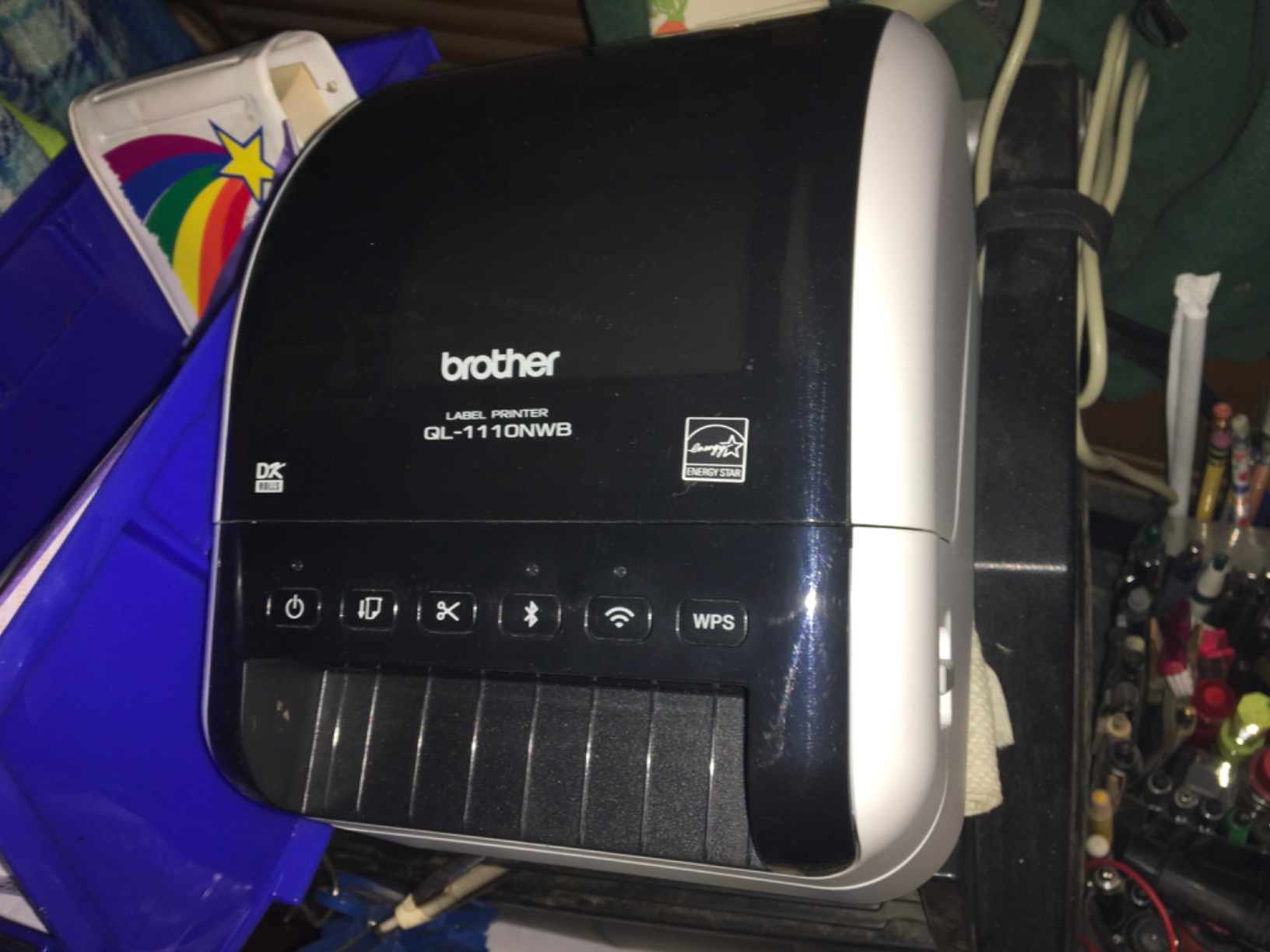 Brother QL-1110NWB Wide Format, Postage and Barcode Professional Thermal Monochrome Label Printer with Wireless Connectivity - Customer Photo 2