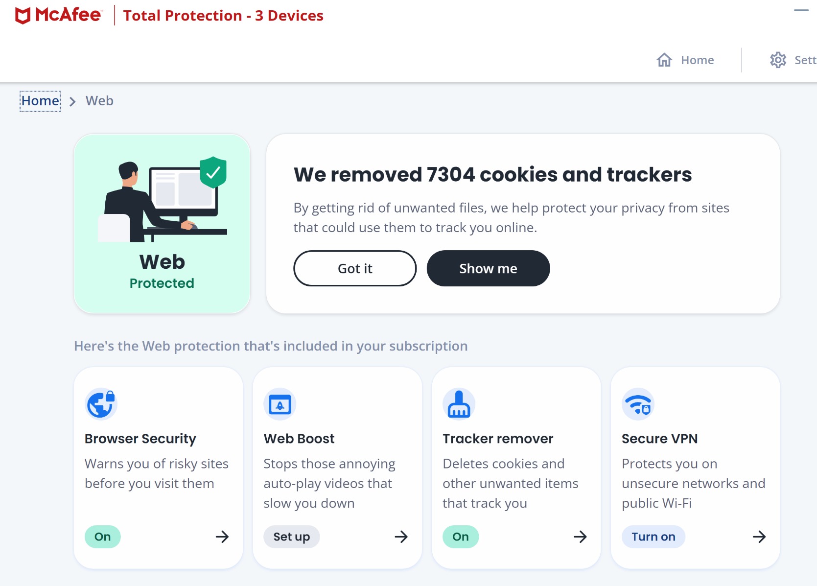 McAfee Total Protection | 10 Device | Antivirus Internet Security Software | VPN, Password Manager, Dark Web Monitoring & Parental Controls | 1 Year Subscription | Download Code Customer Review McAfee Total Protection | 10 Device | Antivirus Internet Security Software | VPN, Password Manager, Dark Web Monitoring & Parental Controls | 1 Year Subscription | Download Code - Customer Photo 1