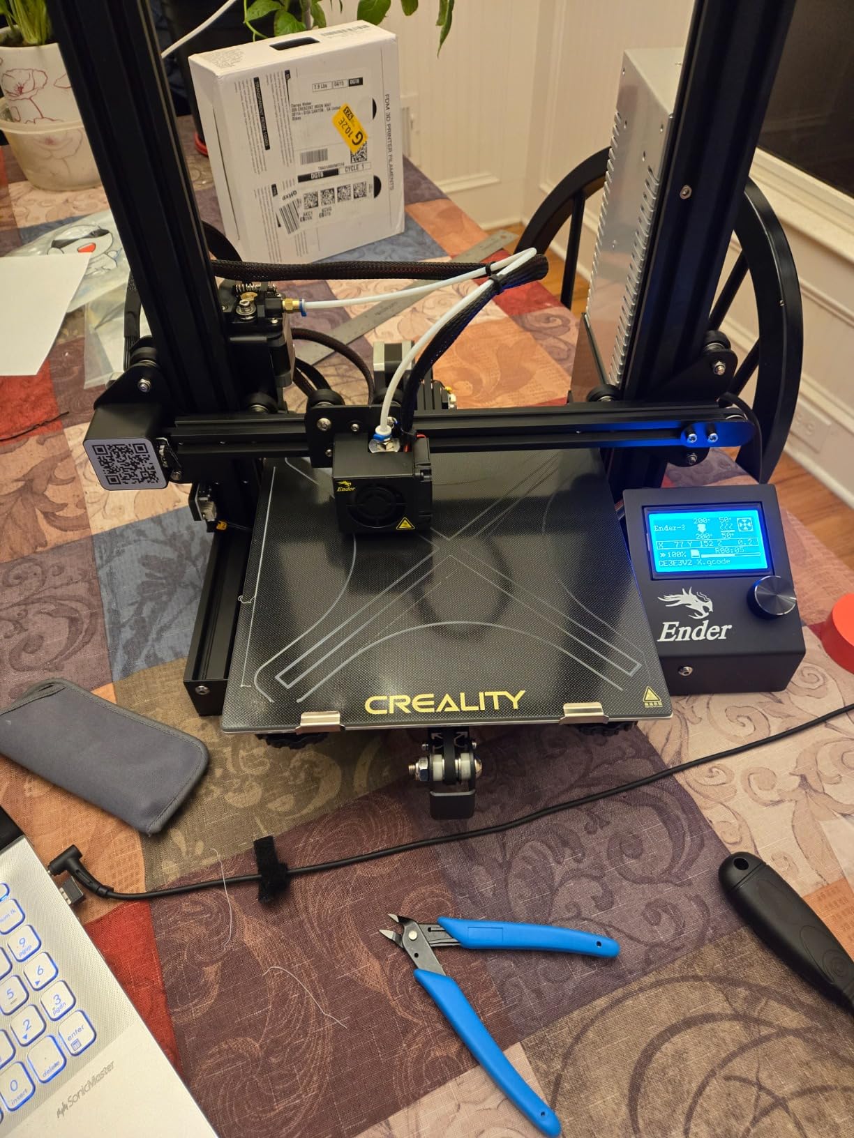 Official Creality Ender 3 3D Printer Fully Open Source with Resume Printing Function DIY Printers Build Volulme 8.66x8.66x9.84 inch - Customer Photo 2