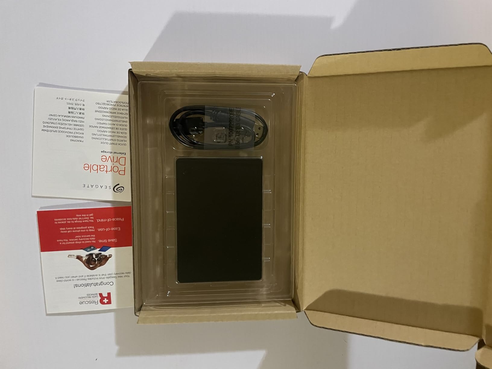 Seagate Portable 2TB External Hard Drive HDD — USB 3.0 for PC, Mac, PlayStation, & Xbox -1-Year Rescue Service (STGX2000400) - Customer Photo 3