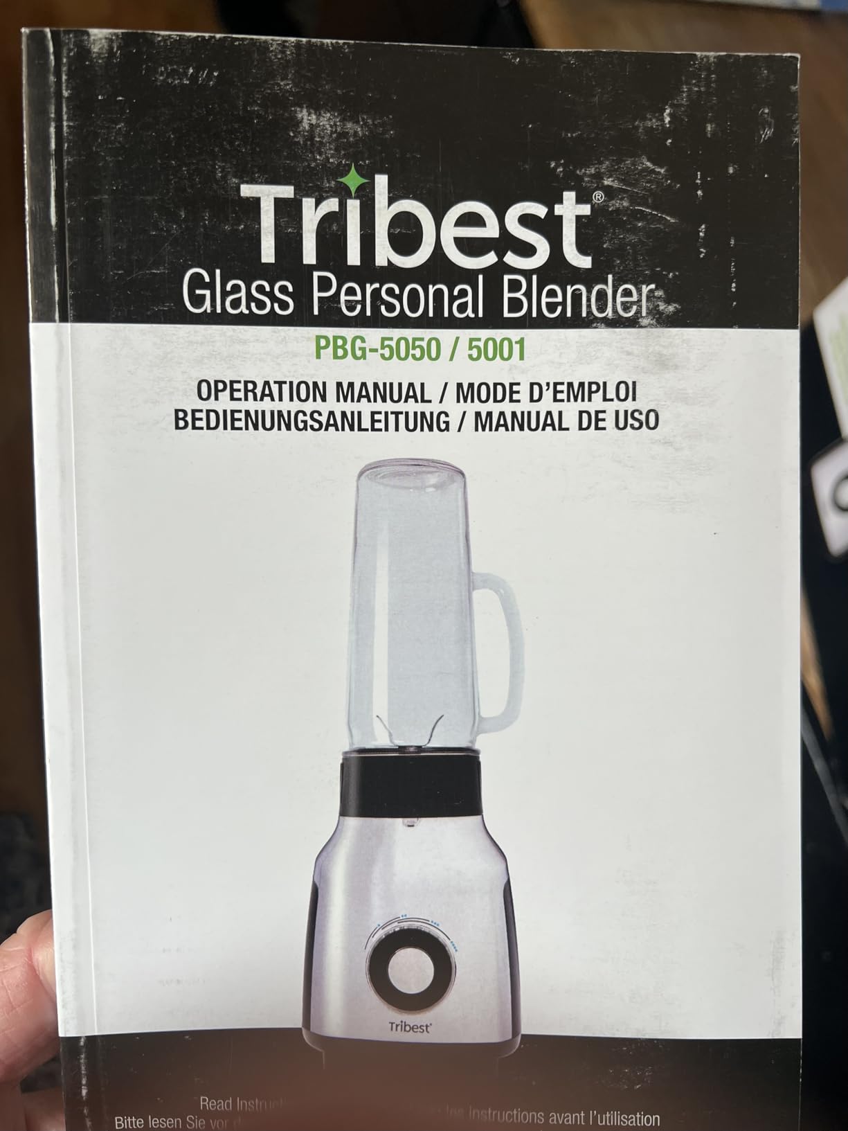 Tribest Glass Personal Vacuum Blender PBG-5001-A Antioxidation Vacuum Blender - Customer Photo 2