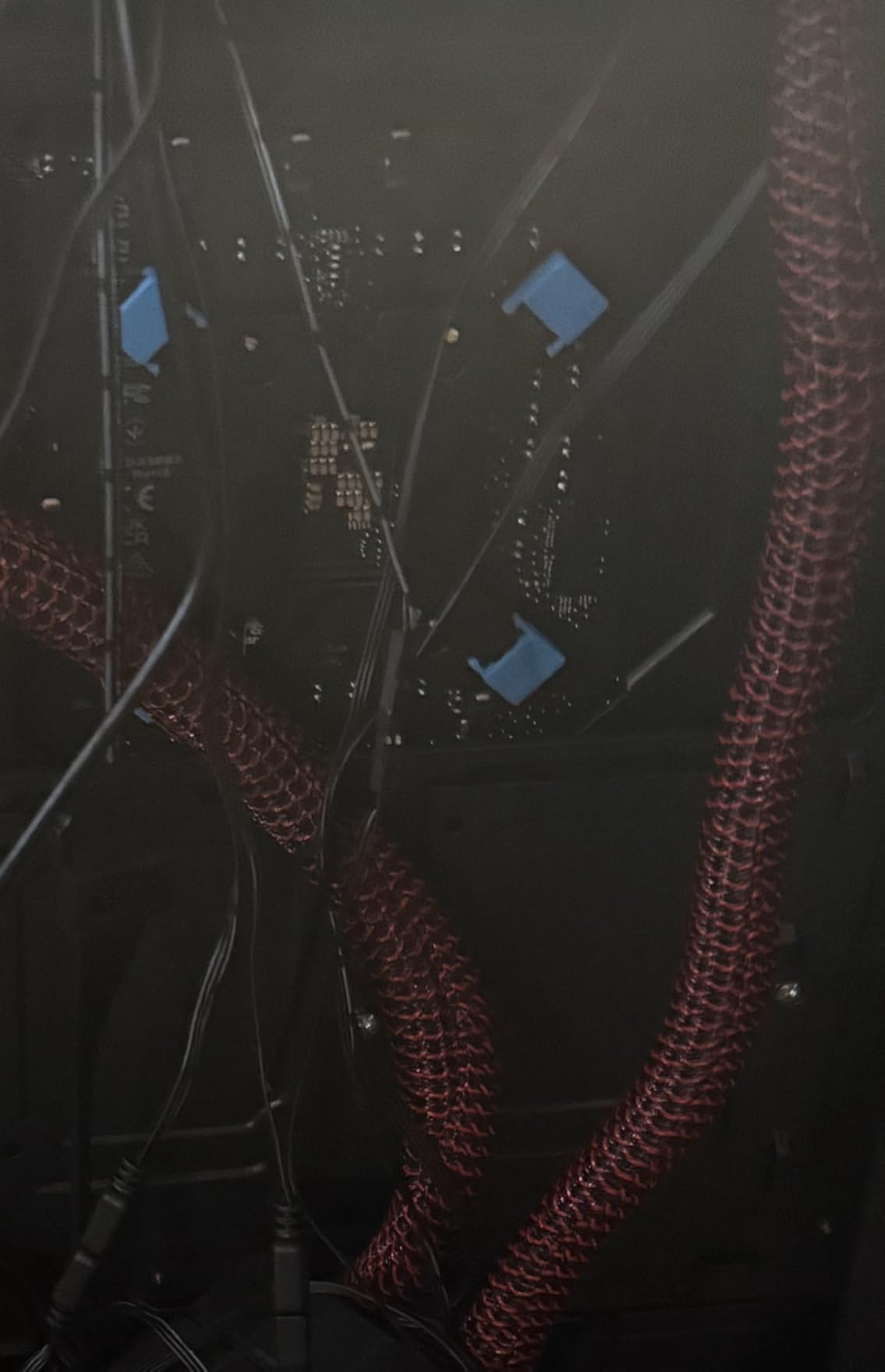 Alex Tech 10ft - 1/2 inch Cord Protector Wire Loom Tubing Cable Sleeve Split Sleeving For USB Cable Power Cord Audio Video Cable – Protect Cat From Chewing - Black - Customer Photo 1