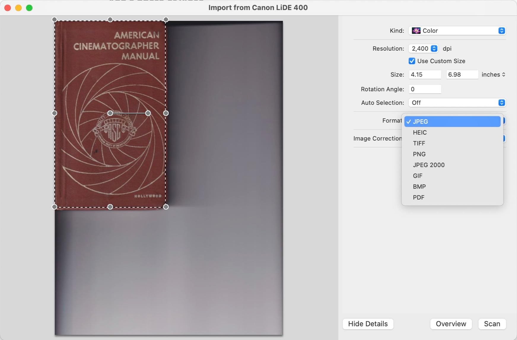 Canon Canoscan Lide 300 Scanner (PDF, AUTOSCAN, COPY, SEND) - Customer Photo 2