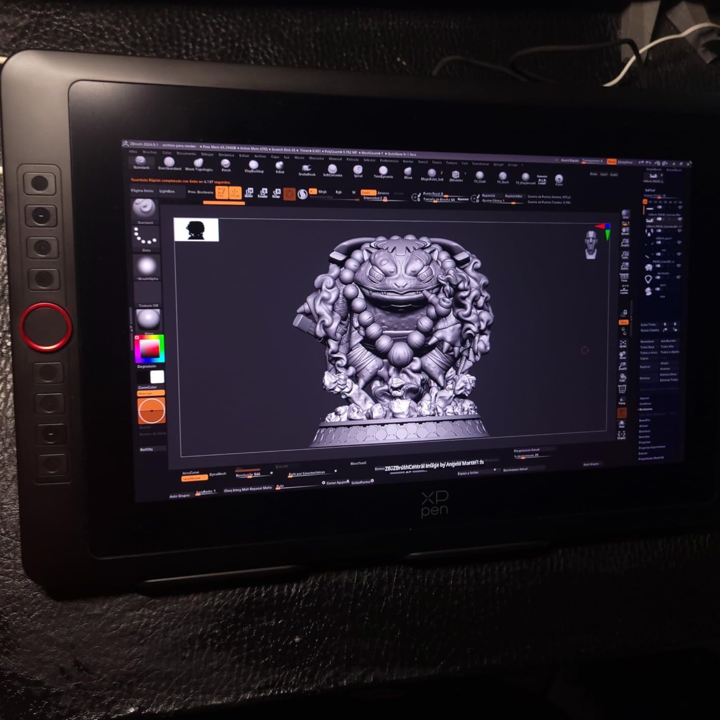 XP-PEN Artist12 11.6 Inch FHD Drawing Monitor Pen Display Graphic Monitor with PN06 Battery-Free Multi-Function Pen Holder and Glove 8192 Pressure Sensitivity - Customer Photo 1