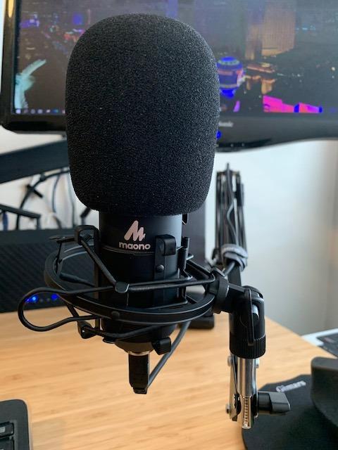 USB Microphone, MAONO 192KHZ/24Bit Plug & Play PC Computer Podcast Condenser Cardioid Metal Mic Kit with Professional Sound Chipset for Recording, Gaming, Singing, YouTube (AU-A04) Customer Review USB Microphone, MAONO 192KHZ/24Bit Plug & Play PC Computer Podcast Condenser Cardioid Metal Mic Kit with Professional Sound Chipset for Recording, Gaming, Singing, YouTube (AU-A04) - Customer Photo 4