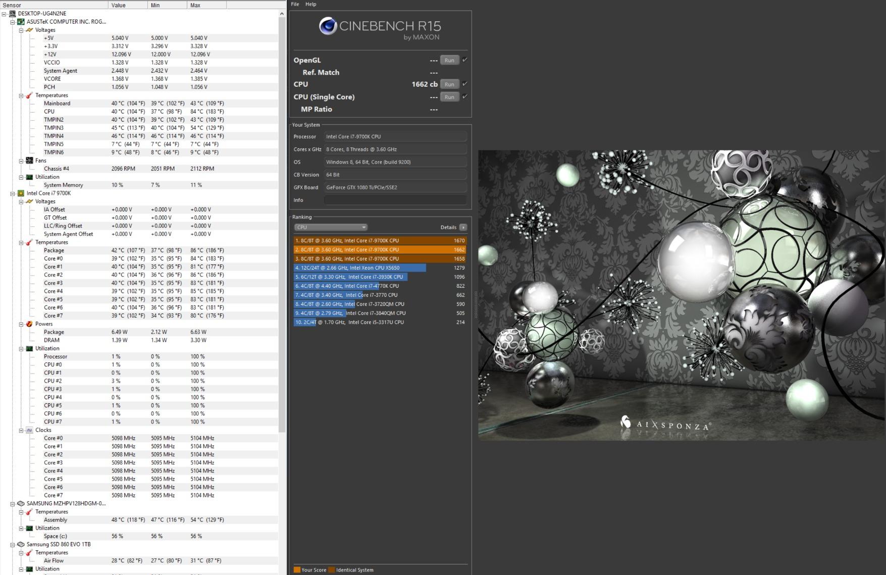 Intel Core i7-9700K Desktop Processor 8 Cores up to 4.9 GHz Turbo unlocked LGA1151 300 Series 95W - Customer Photo 1