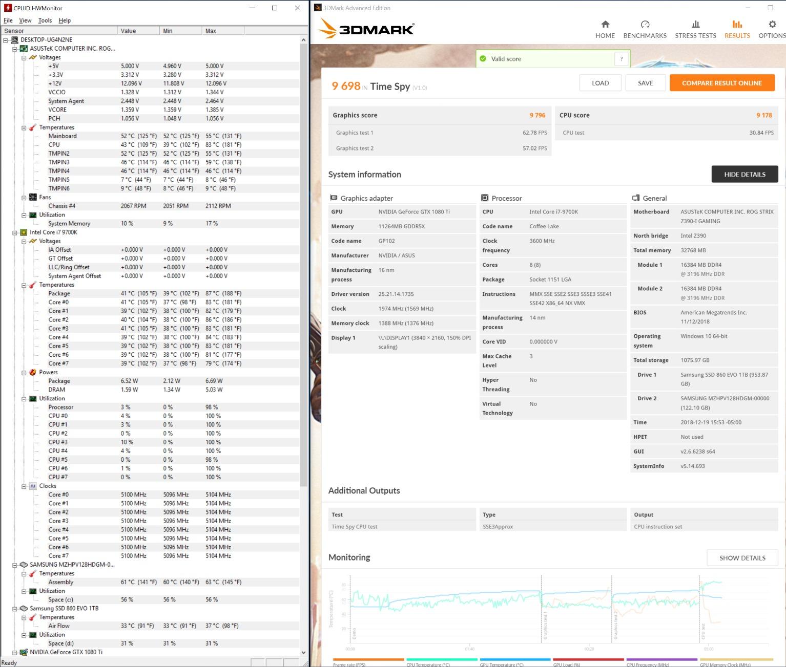 Intel Core i7-9700K Desktop Processor 8 Cores up to 4.9 GHz Turbo unlocked LGA1151 300 Series 95W Customer Review Intel Core i7-9700K Desktop Processor 8 Cores up to 4.9 GHz Turbo unlocked LGA1151 300 Series 95W - Customer Photo 2