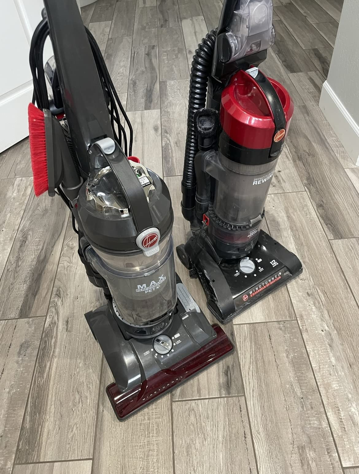 Hoover WindTunnel 3 Max Performance Pet Bagless Vacuum Cleaner, Corded Upright Vac, HEPA Media Filtration, Quick Pass Brushroll, Corded Vacuum Cleaners for Home Use - Customer Photo 1