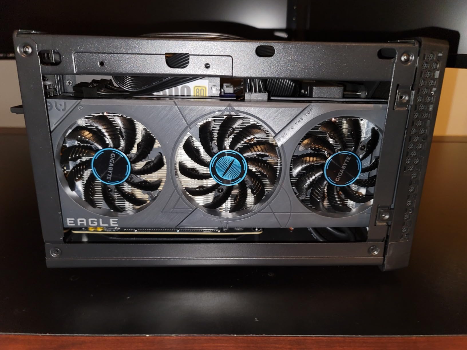 SilverStone Technology Ultra Compact Mini-ITX Computer Case with Mesh Front Panel Black (SST-SG13B-USA) - Customer Photo 2