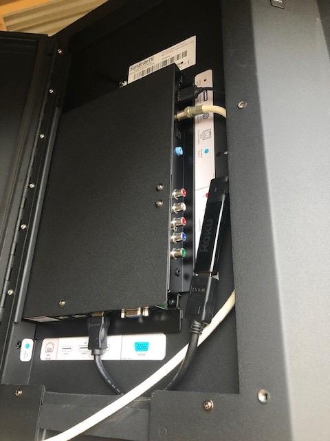 SunBrite Veranda 2 Series 43-inch Full Shade Outdoor TV | 4K Ultra HD HDR LED Weatherproof Television - Direct Lit LED Screen with All-Weather Remote (SB-V-43-4KHDR-BL) - Customer Photo 1