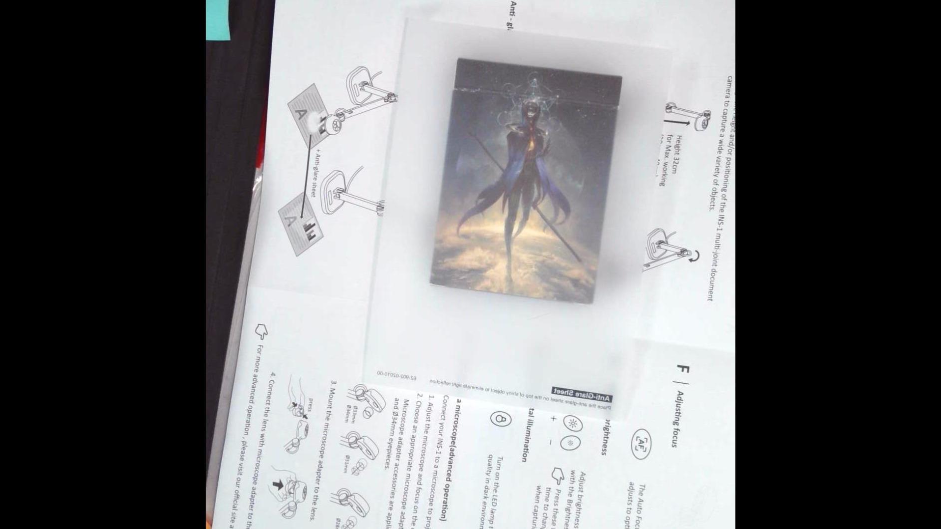 INSWAN INS-1 USB Document Camera — 8MP Ultra HD, Auto Focus, LED , Built-in Mic, Windows, Mac, iPad, Chromebook Compatible for Distance Learning, Remote Teaching, Web Conferencing, Live Demo Customer Review INSWAN INS-1 USB Document Camera — 8MP Ultra HD, Auto Focus, LED , Built-in Mic, Windows, Mac, iPad, Chromebook Compatible for Distance Learning, Remote Teaching, Web Conferencing, Live Demo - Customer Photo 2