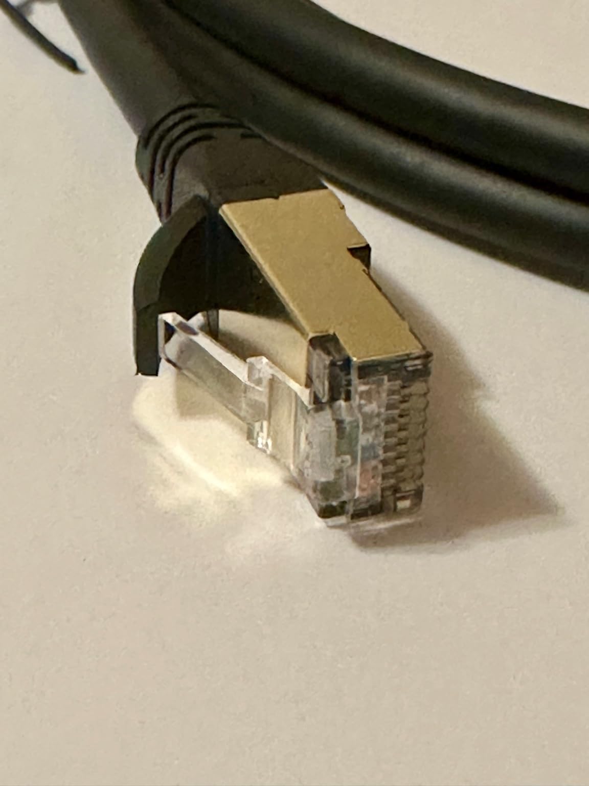 DbillionDa Cat8 Ethernet Cable, Outdoor&Indoor, 6FT Heavy Duty High Speed 26AWG, 2000Mhz with Gold Plated RJ45 Connector, Weatherproof F/FTP UV Resistant for Router, Modem, PC, Gaming - Customer Photo 1