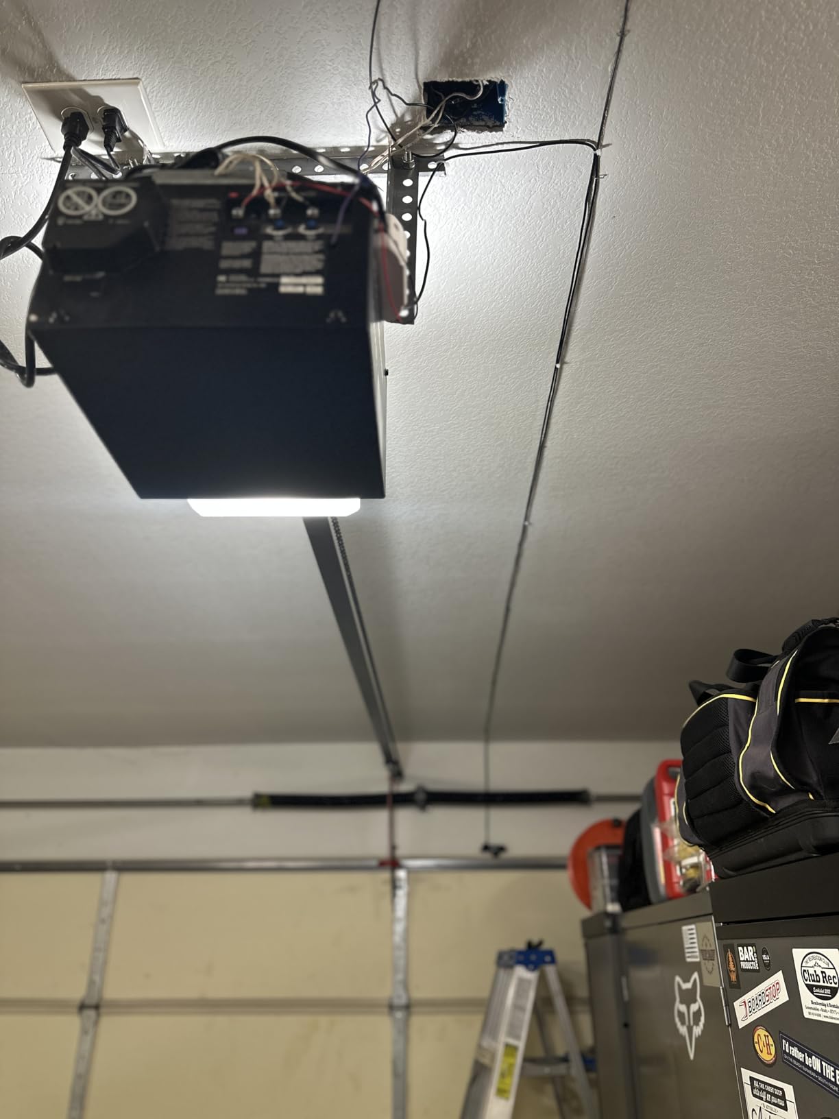 Smart Garage Door Opener - Universal WiFi Remote Controller Compatible with Alexa, Google Home, iPhone, Siri, Android, Door Left Open Alert, Door Security Systems, Updated Model Customer Review Smart Garage Door Opener - Universal WiFi Remote Controller Compatible with Alexa, Google Home, iPhone, Siri, Android, Door Left Open Alert, Door Security Systems, Updated Model - Customer Photo 2