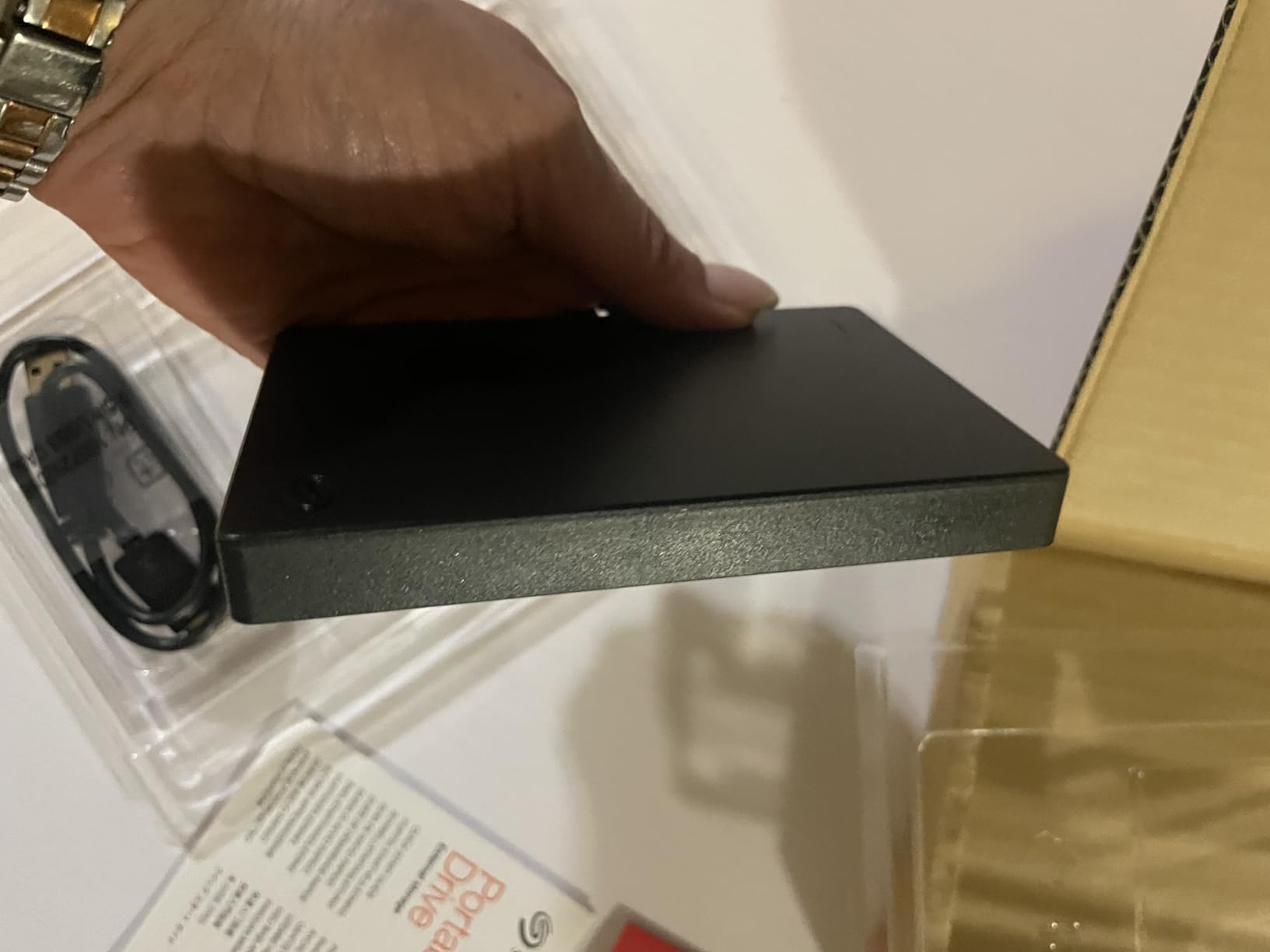 Seagate Portable 5TB External Hard Drive HDD – USB 3.0 for PC, Mac, PS4, & Xbox - 1-Year Rescue Service (STGX5000400) - Customer Photo 2