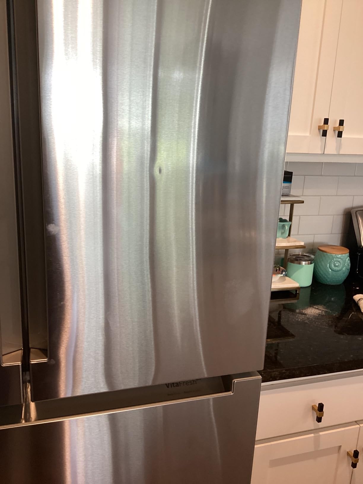 Bosch 800 Series 36 in. 21 cu. ft. Smart Counter Depth French Door Recessed Handle Refrigerator Stainless Steel, Ice and Water - Customer Photo 1