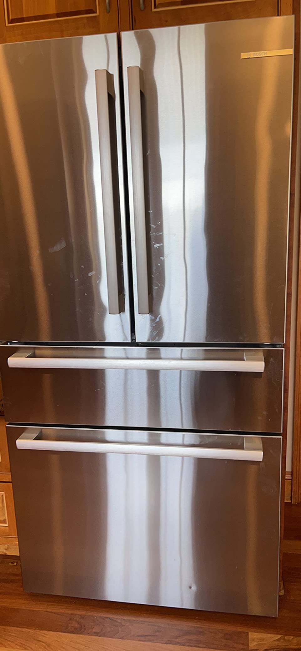 800 Series 36 in. 21 cu. ft. Smart Counter Depth French Door Recessed Handle Refrigerator Stainless Steel, Ice and Water - Customer Photo 4