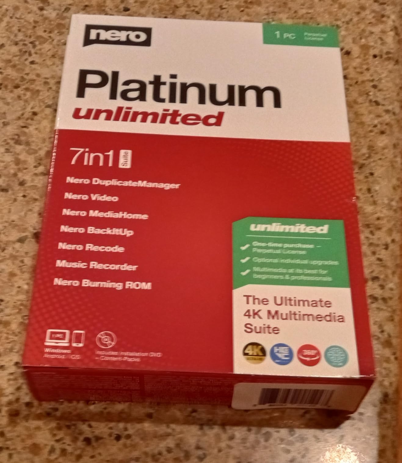 NERO - THE MULTIMEDIA SOFTWARE : Nero Platinum Unlimited | Video Editing | Backup | Manage & Play Media | 8K | Photos | Music | PC Tuning | Windows 11/10/8/7| 1 PC - Customer Photo 1