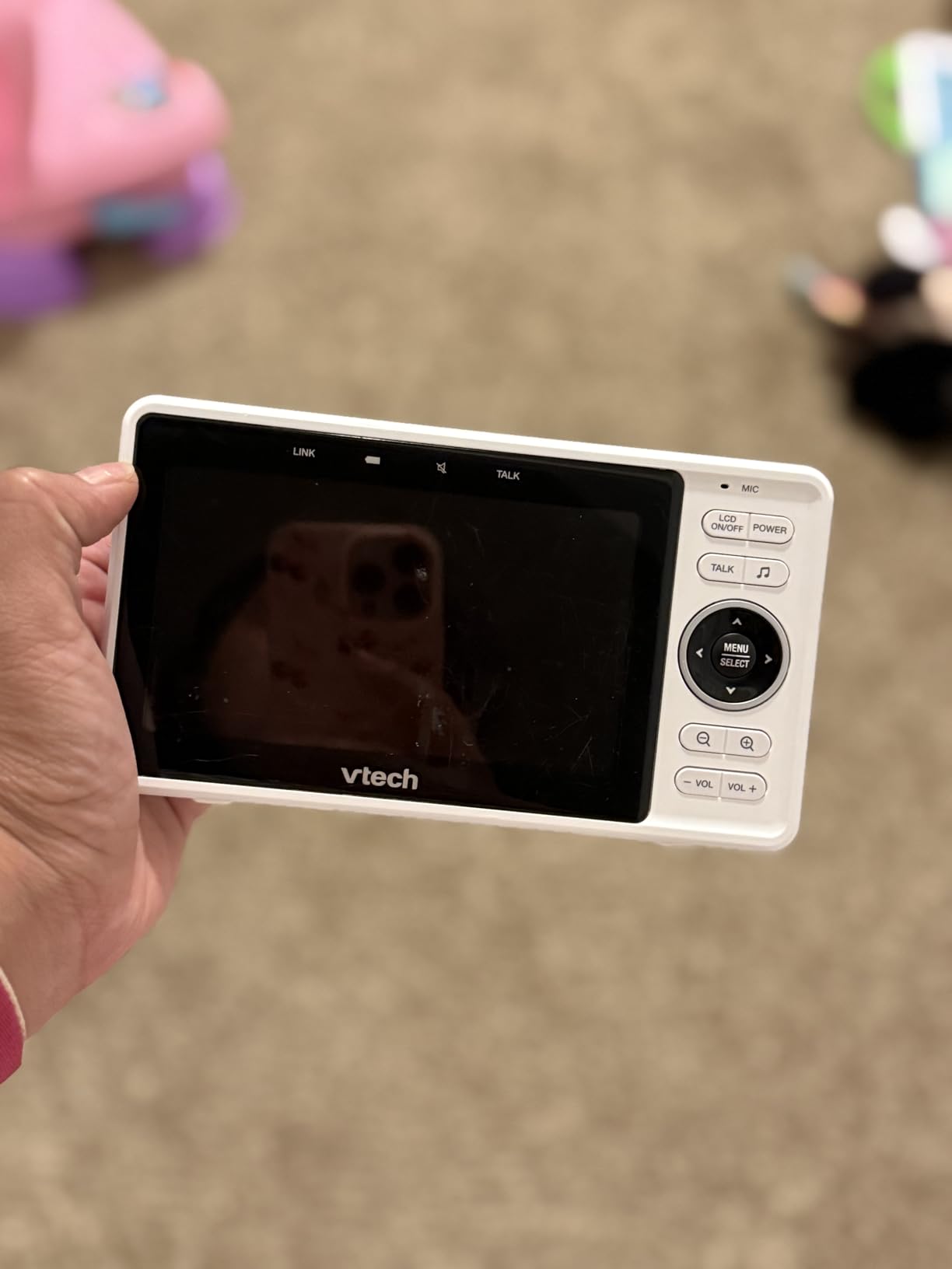 VTech Upgraded Smart WiFi Baby Monitor, 1080p FHD Camera and 5