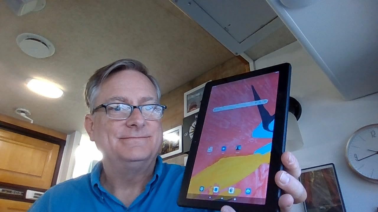 PRITOM Tablet 10 inch, 64GB, Tablet Android 13, HD IPS Screen, Dual Camera, WiFi, Bluetooth, Tablets with 6000mAh Battery, Touch10 Tab GMS Certified Customer Review PRITOM Tablet 10 inch, 64GB, Tablet Android 13, HD IPS Screen, Dual Camera, WiFi, Bluetooth, Tablets with 6000mAh Battery, Touch10 Tab GMS Certified - Customer Photo 1