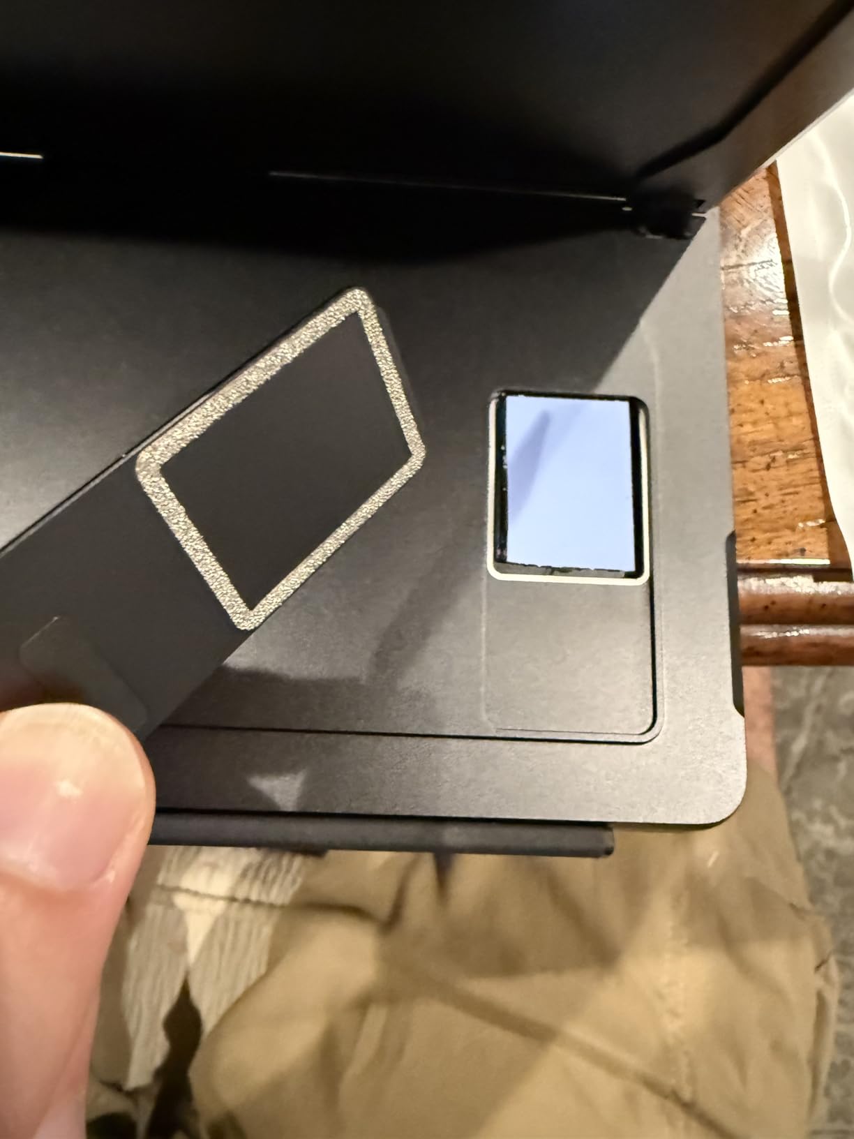 A ADWITS [ 6-Pack ] Thermal Conductive Silicone Pads, Soft Safe Simple to Apply for SSD CPU GPU LED IC Chipset Cooling -Blue - Customer Photo 2