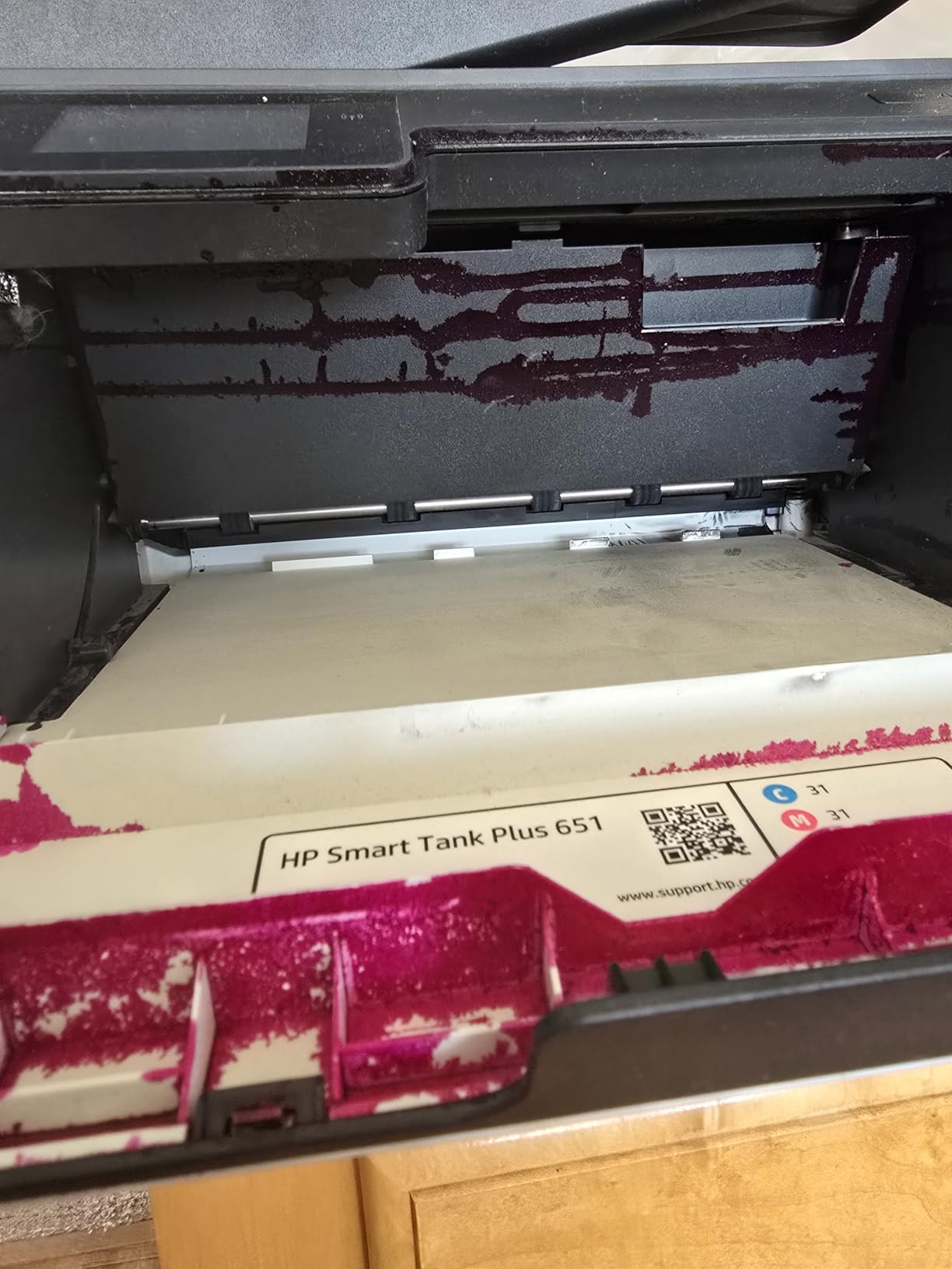 HP Smart -Tank Plus 651 Wireless All-in-One Ink -Tank Printer, up to 2 Years of Ink in Bottles, Auto Document Feeder, Mobile Print, Scan, Copy,, Fax, Works with Alexa (7XV38A) Customer Review HP Smart -Tank Plus 651 Wireless All-in-One Ink -Tank Printer, up to 2 Years of Ink in Bottles, Auto Document Feeder, Mobile Print, Scan, Copy,, Fax, Works with Alexa (7XV38A) - Customer Photo 3