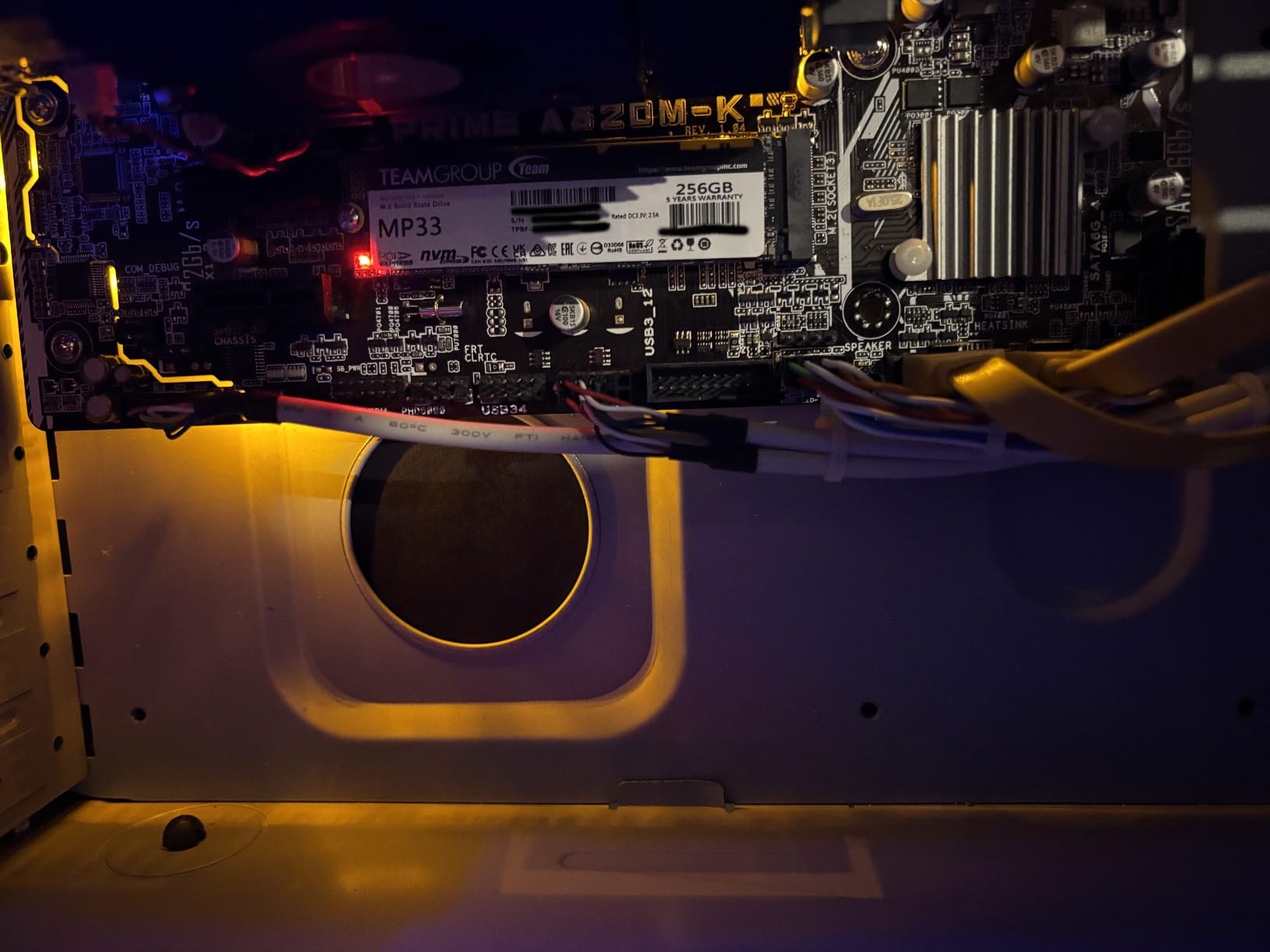 TEAMGROUP MP33 512GB SLC Cache 3DNAND TLC NVMe PCIe Gen3x4 M.2 2280 Internal SSD R/W up to 1700/1400 MB/s Compatible w/ Laptop&Desktop TM8FP6512G0C101 - Customer Photo 2